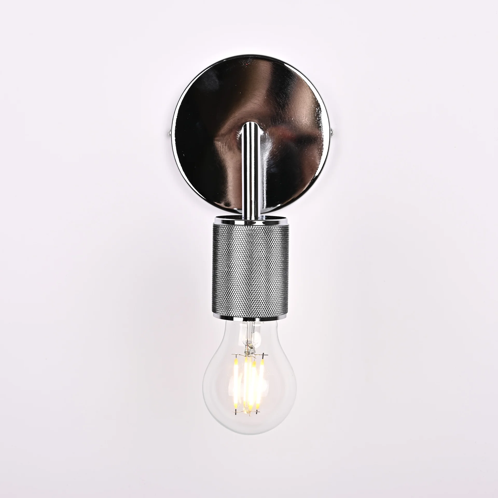 Бра RH Utilitaire Single Sconce Silver - миниатюра 2