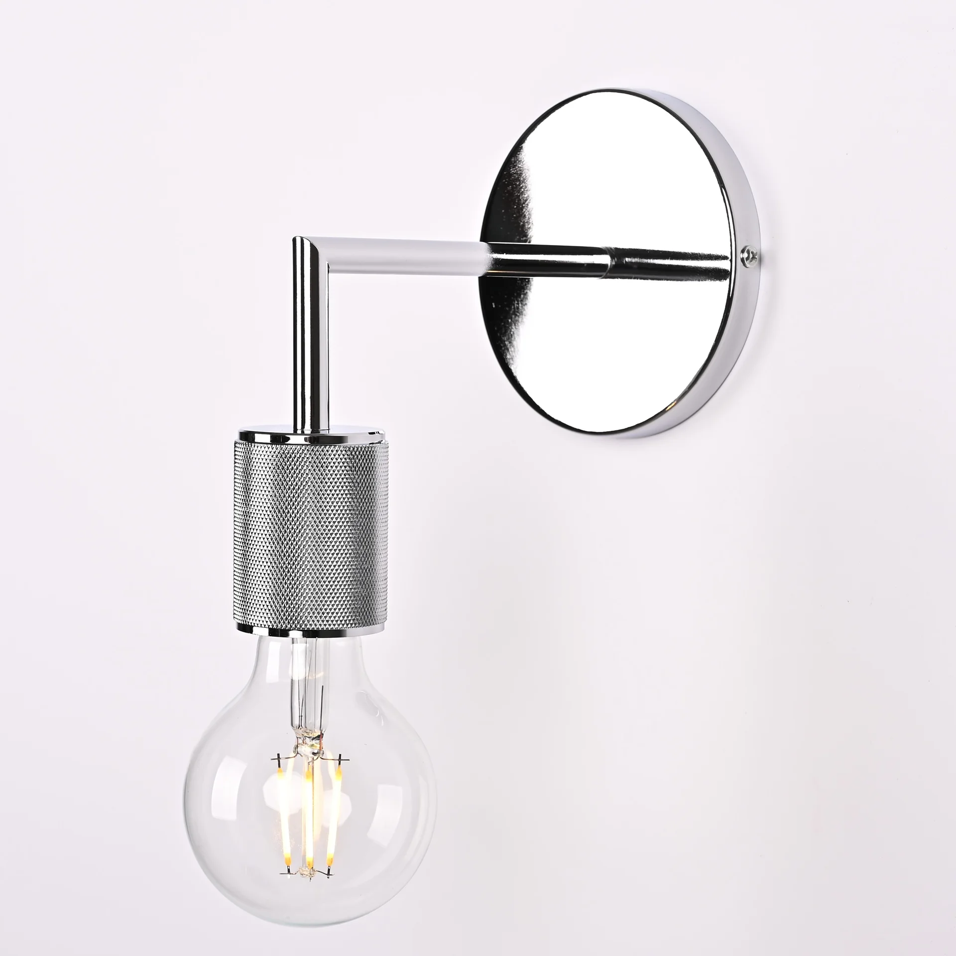 Бра RH Utilitaire Single Sconce Silver - миниатюра 3