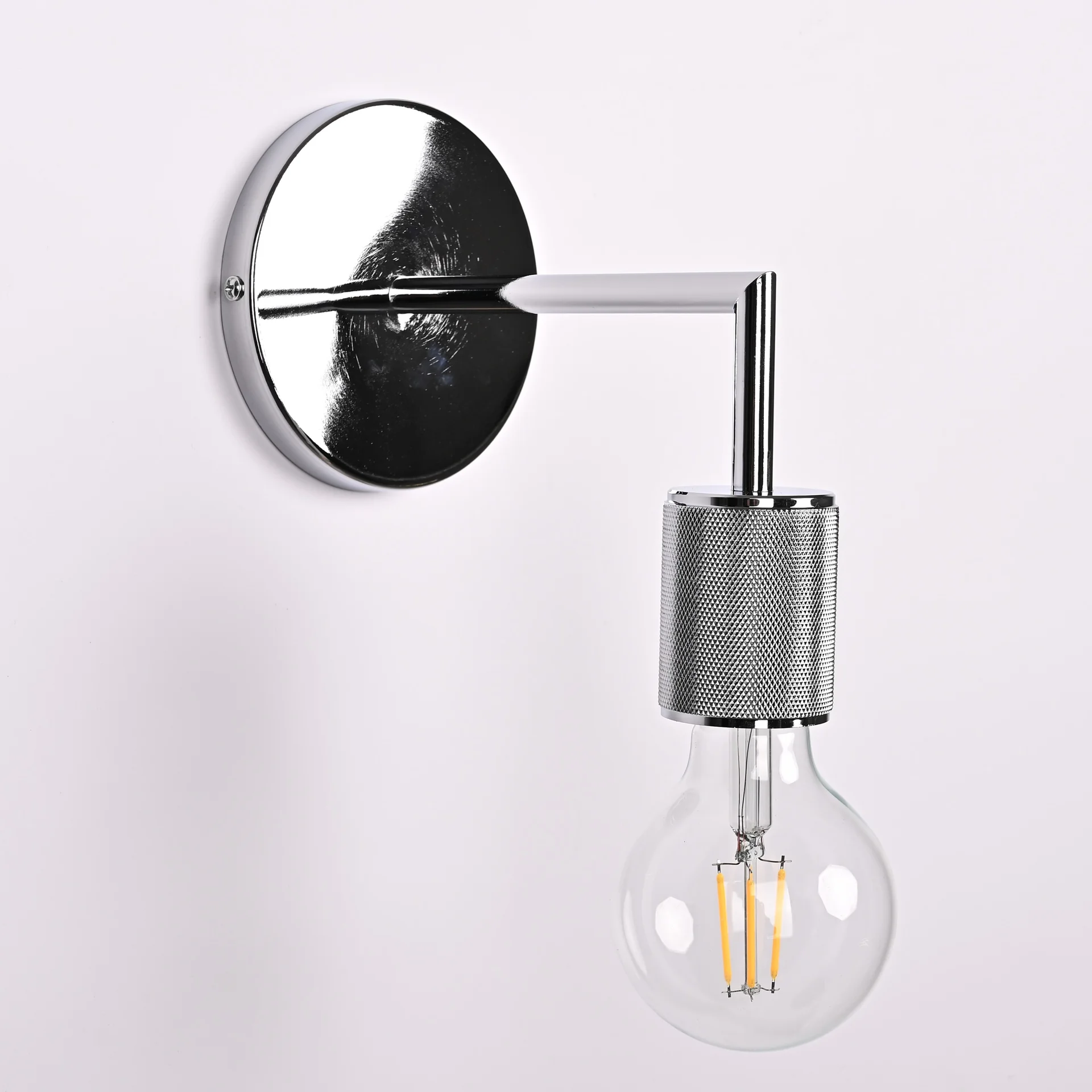 Бра RH Utilitaire Single Sconce Silver - миниатюра 4