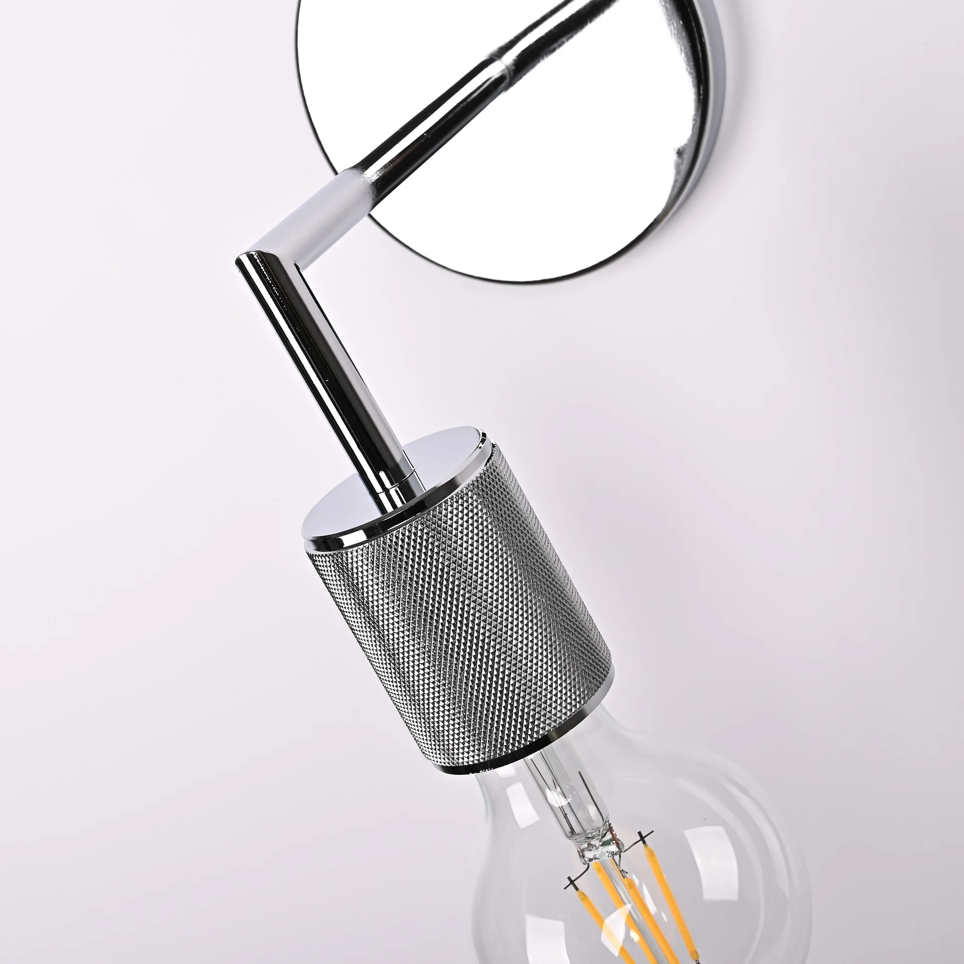 Бра RH Utilitaire Single Sconce Silver - миниатюра 5