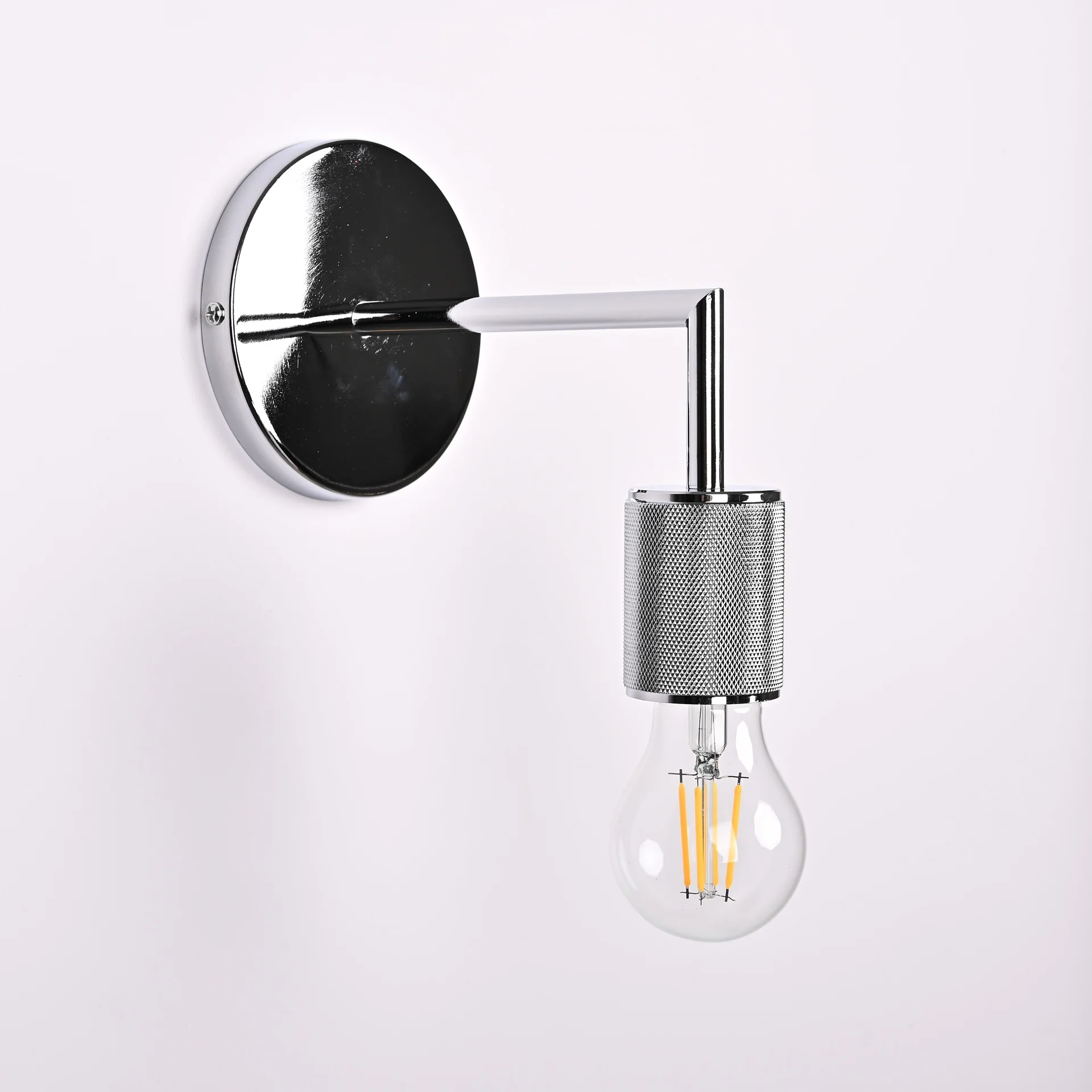 Бра RH Utilitaire Single Sconce Silver - миниатюра 8