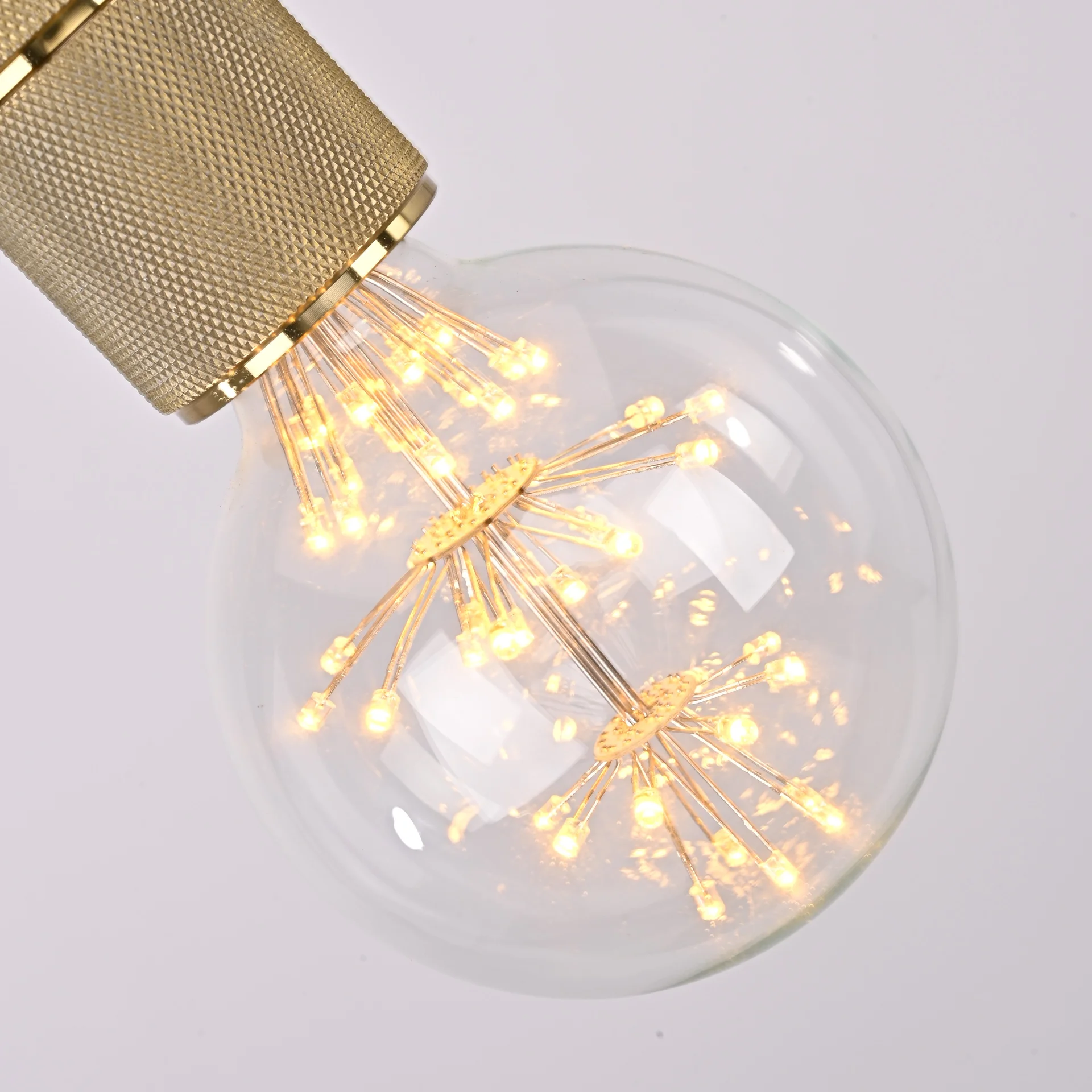 Лампа прозрачная с елочкой LED Е27 1.5W - миниатюра 3