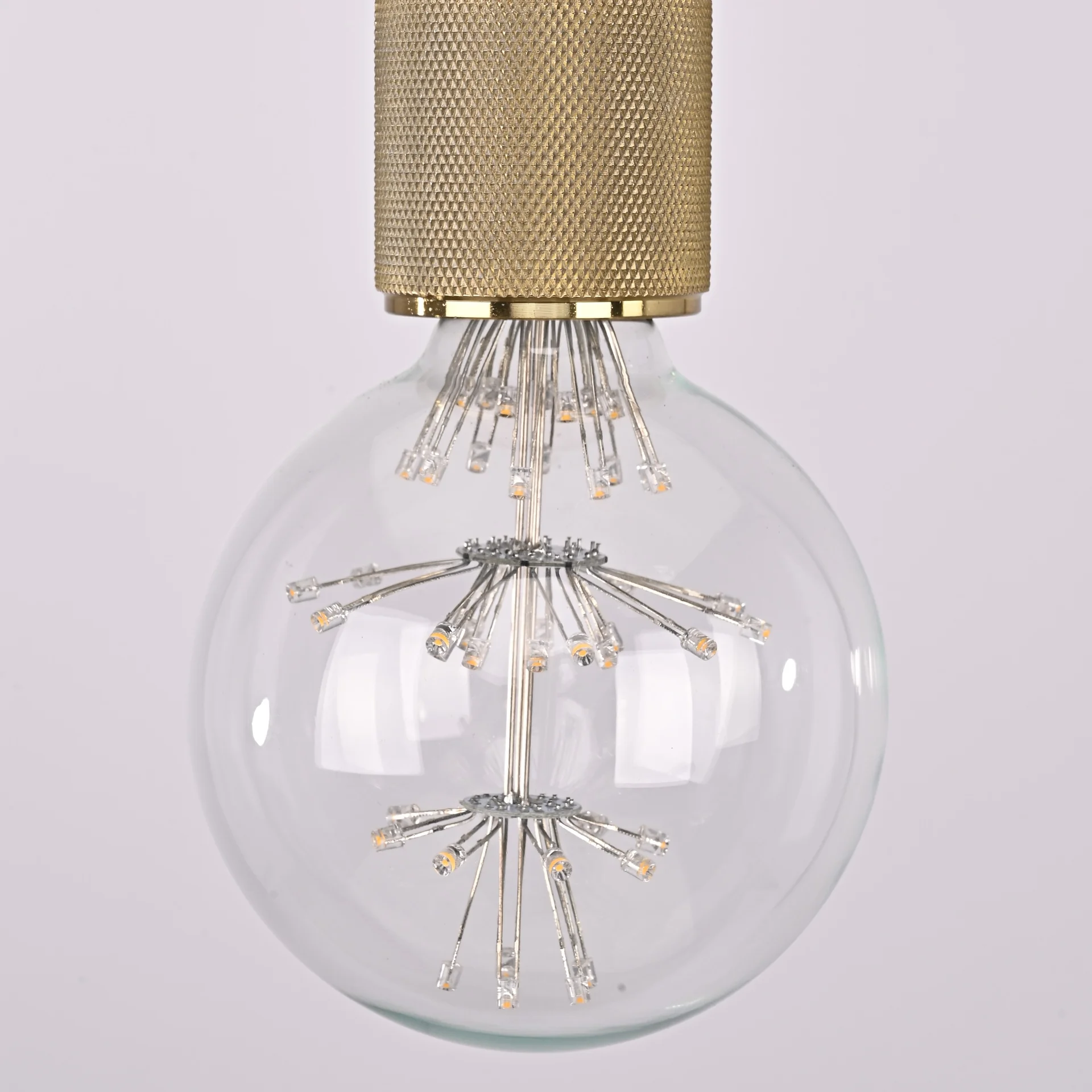 Лампа прозрачная с елочкой LED Е27 1.5W - миниатюра 5
