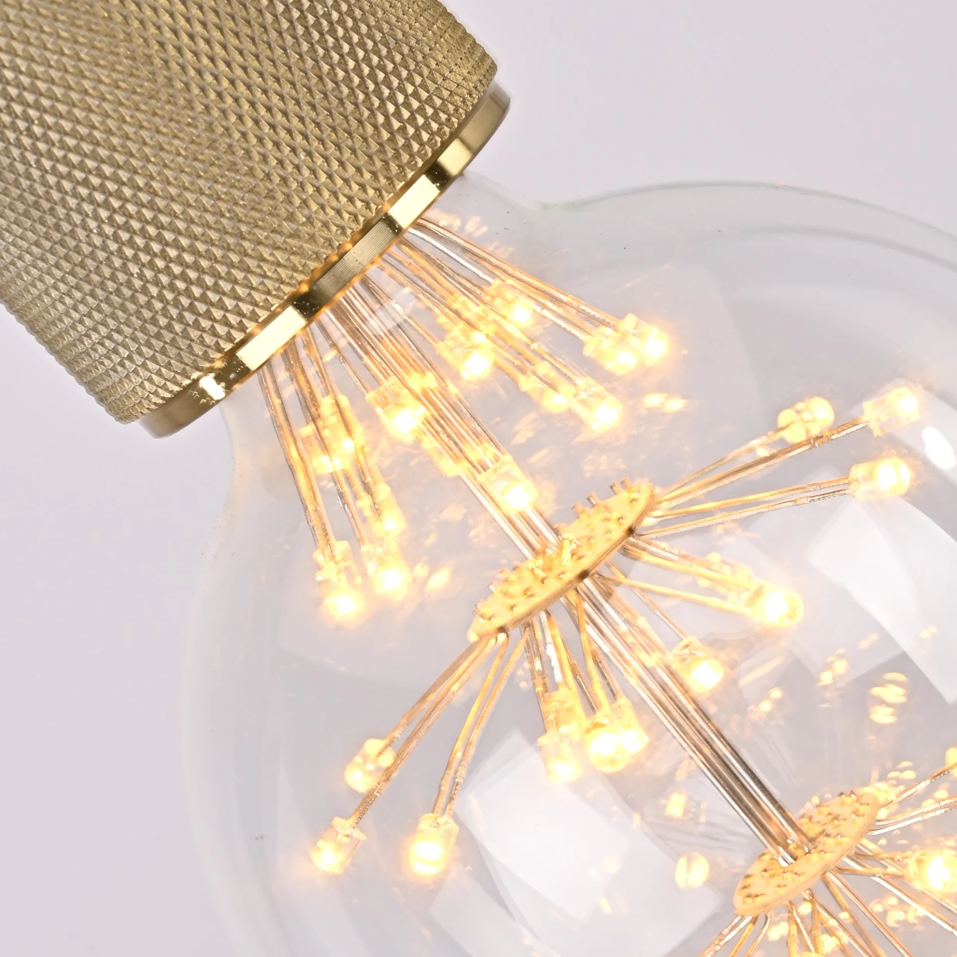 Лампа прозрачная с елочкой LED Е27 1.5W - миниатюра 6