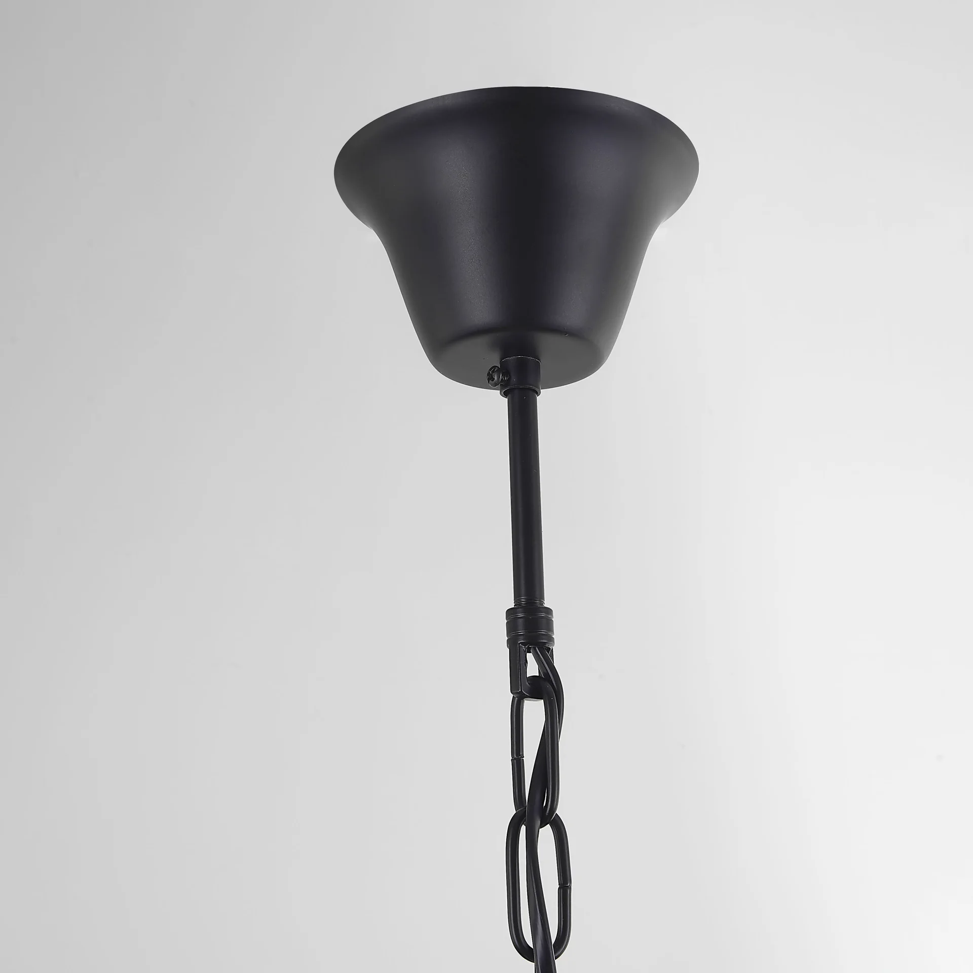 Подвесная люстра Amelia Wood Bead Chandelier - миниатюра 9