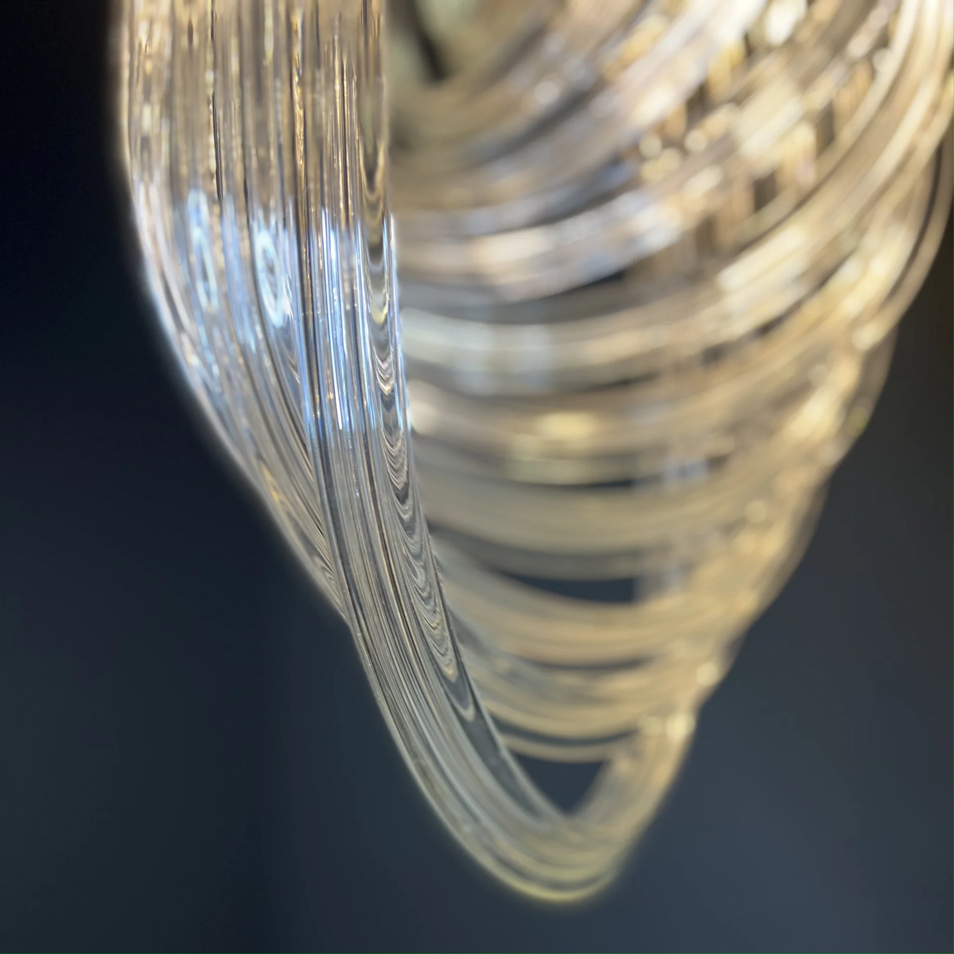 Подвесная люстра Chandelier Murano Clear - миниатюра 3