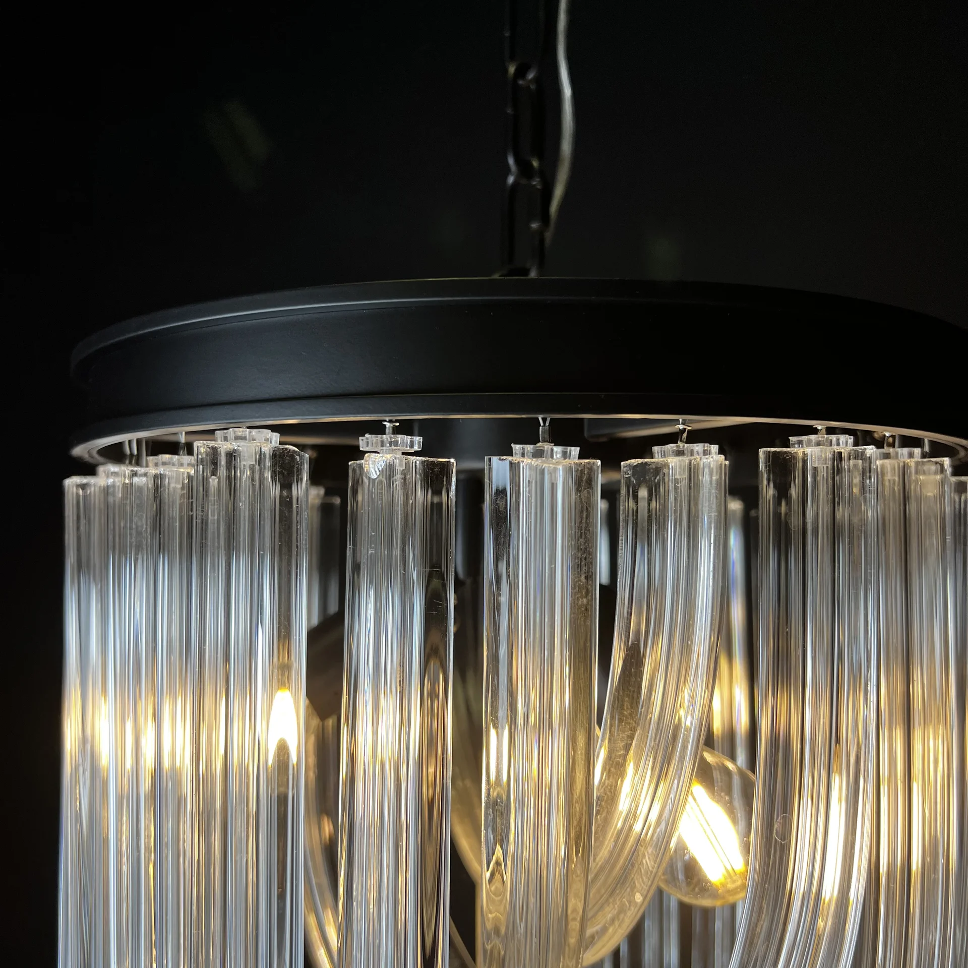 Подвесная люстра Chandelier Murano Clear - миниатюра 4