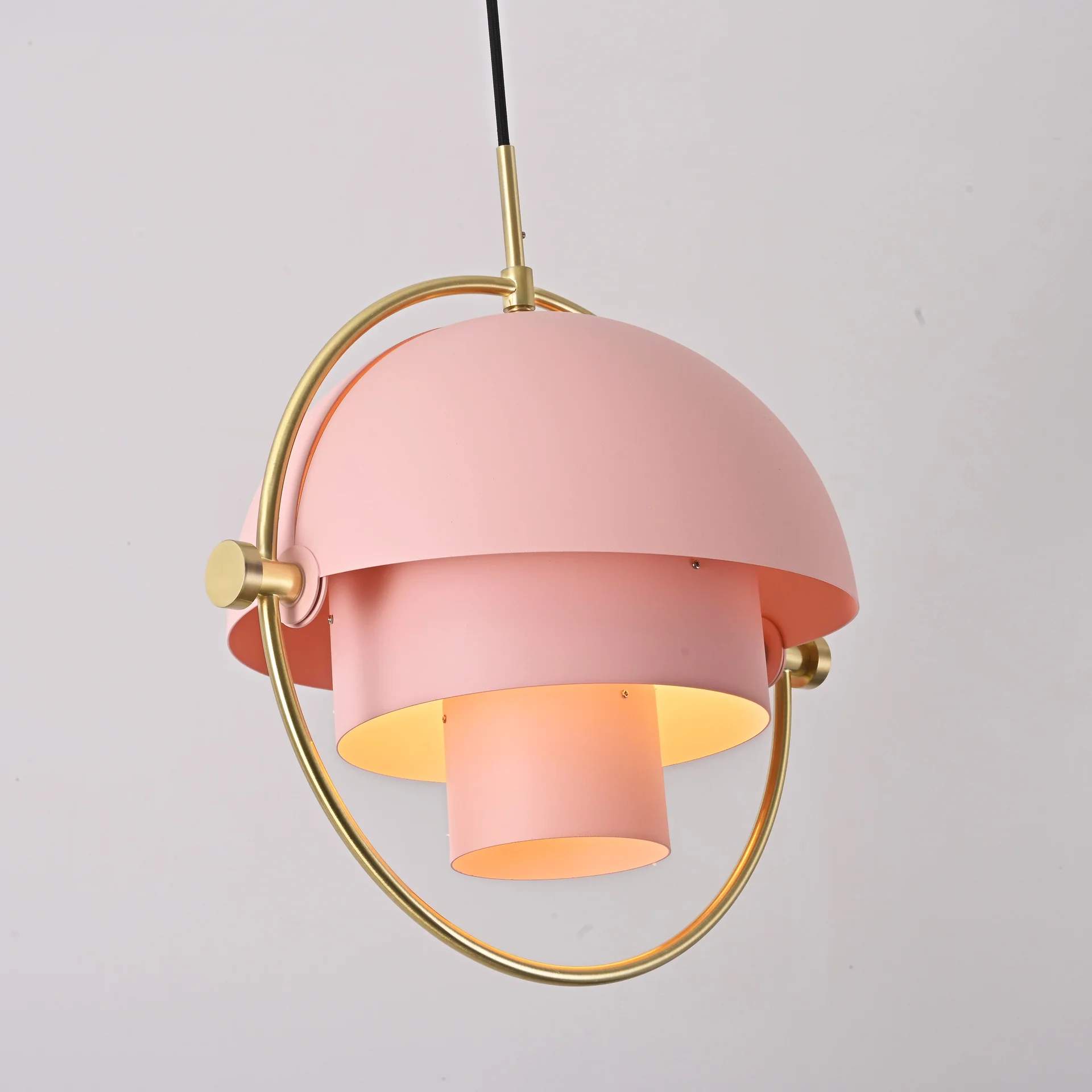 Подвесной светильник Louis Weisdorff Gubi Multi-lite Pendant Pink - миниатюра 10
