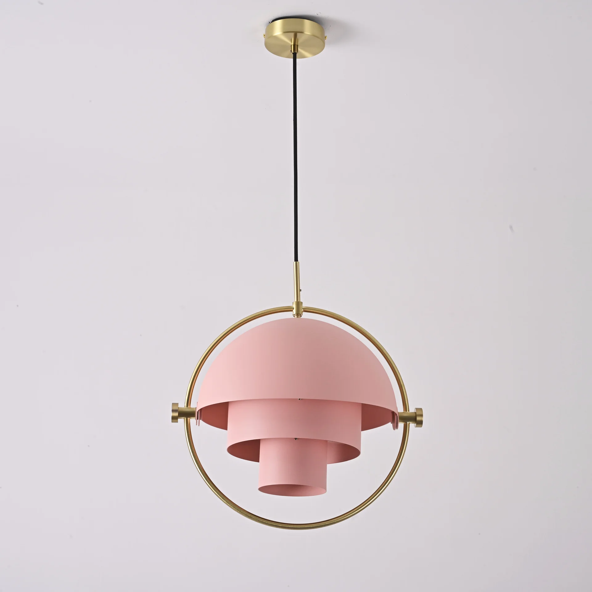 Подвесной светильник Louis Weisdorff Gubi Multi-lite Pendant Pink - миниатюра 5