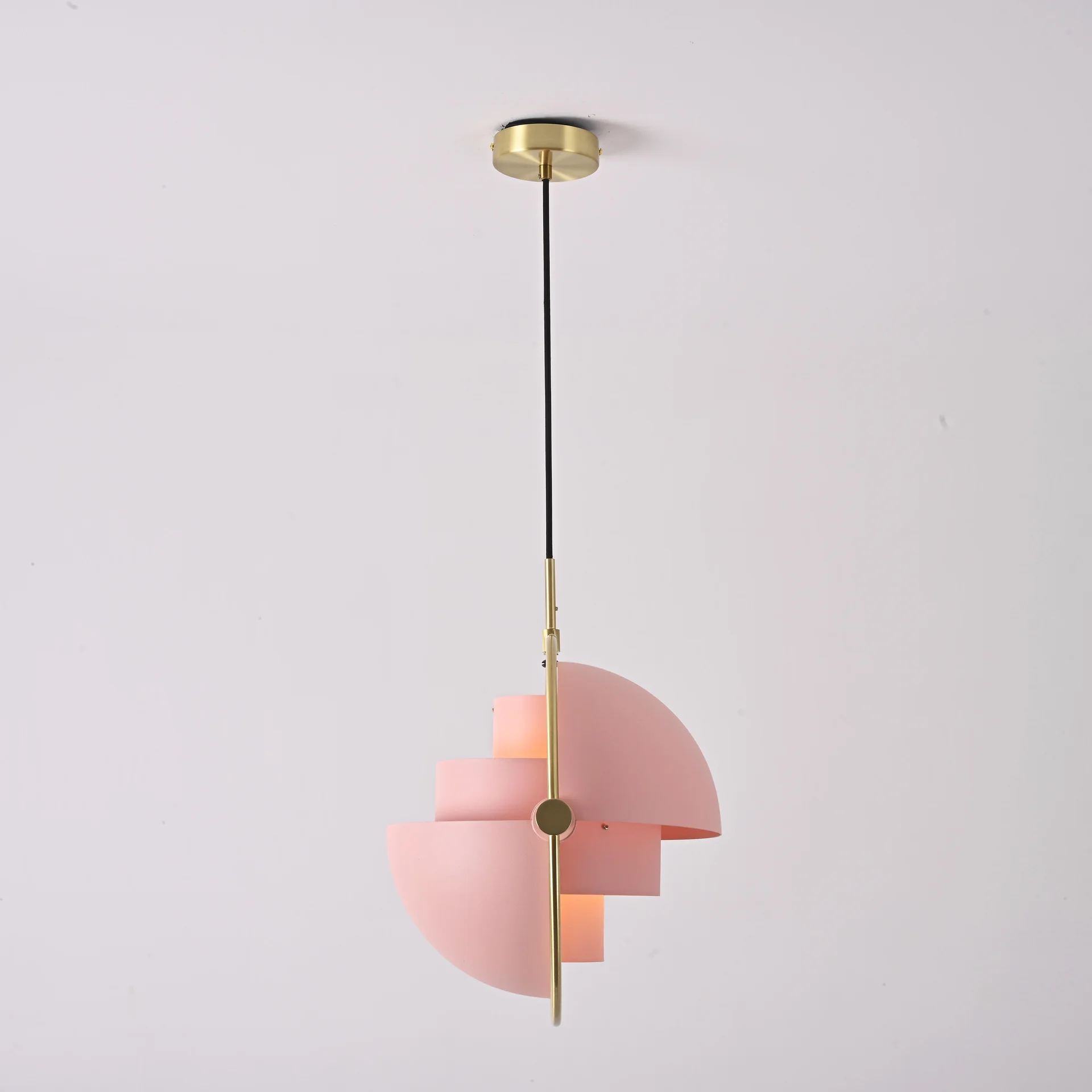 Подвесной светильник Louis Weisdorff Gubi Multi-lite Pendant Pink - миниатюра 6