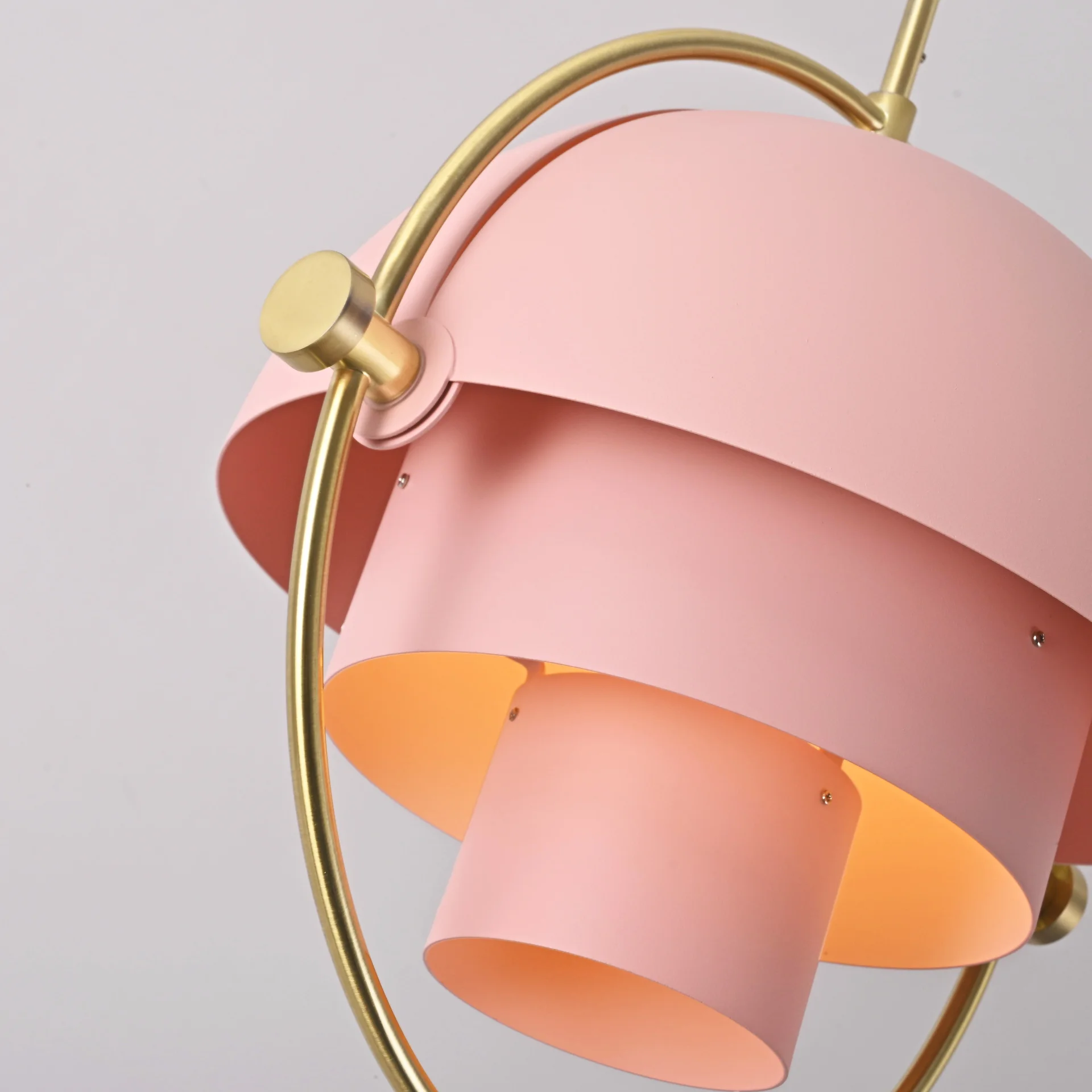 Подвесной светильник Louis Weisdorff Gubi Multi-lite Pendant Pink - миниатюра 8