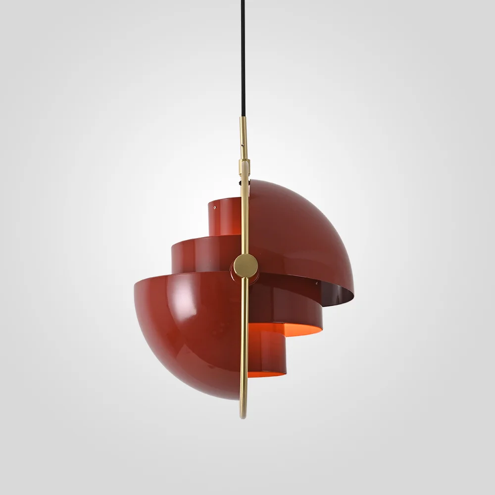 Подвесной светильник Louis Weisdorff Gubi Multi-lite Pendant Red - изображение 1