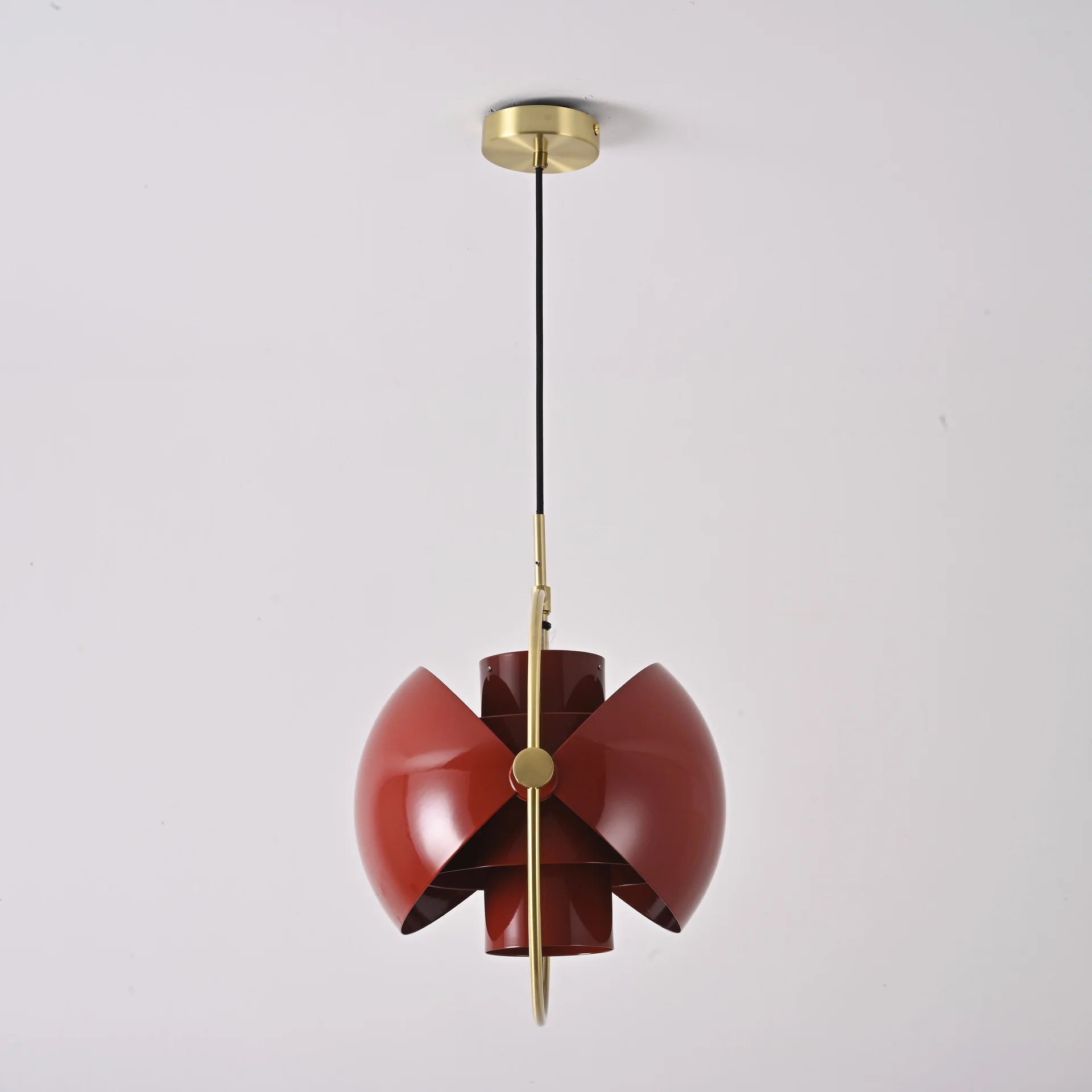 Подвесной светильник Louis Weisdorff Gubi Multi-lite Pendant Red - миниатюра 4