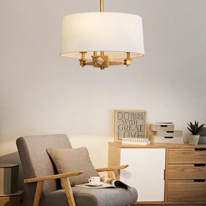 Люстра на штанге Jorgenson Beige - миниатюра 11