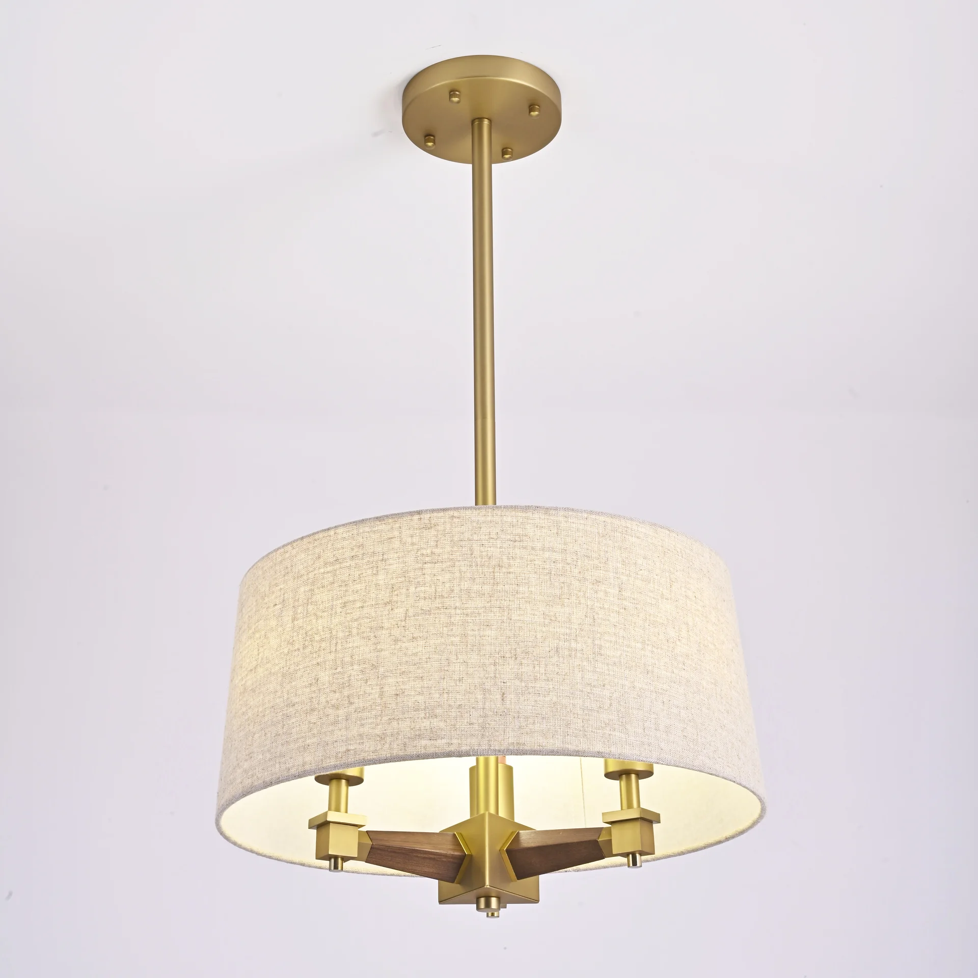 Люстра на штанге Jorgenson Beige - миниатюра 2