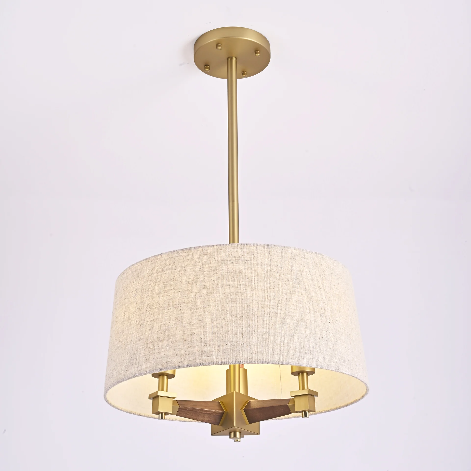 Люстра на штанге Jorgenson Beige - миниатюра 4