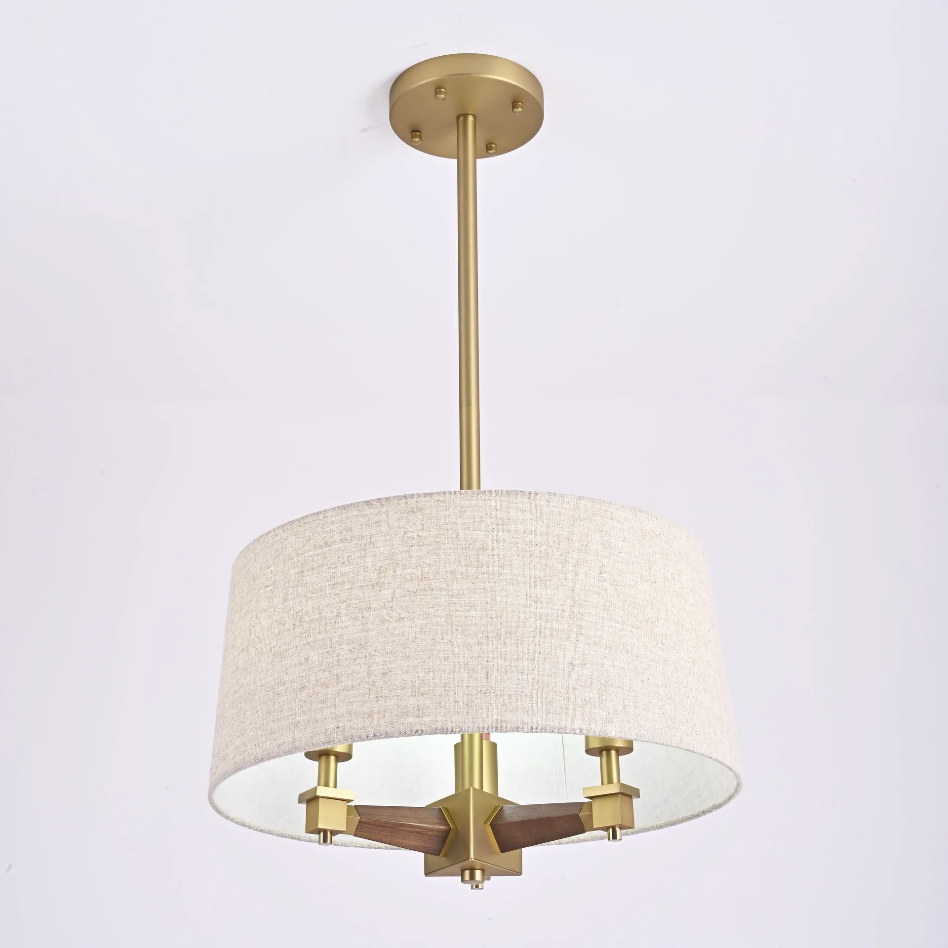 Люстра на штанге Jorgenson Beige - миниатюра 5