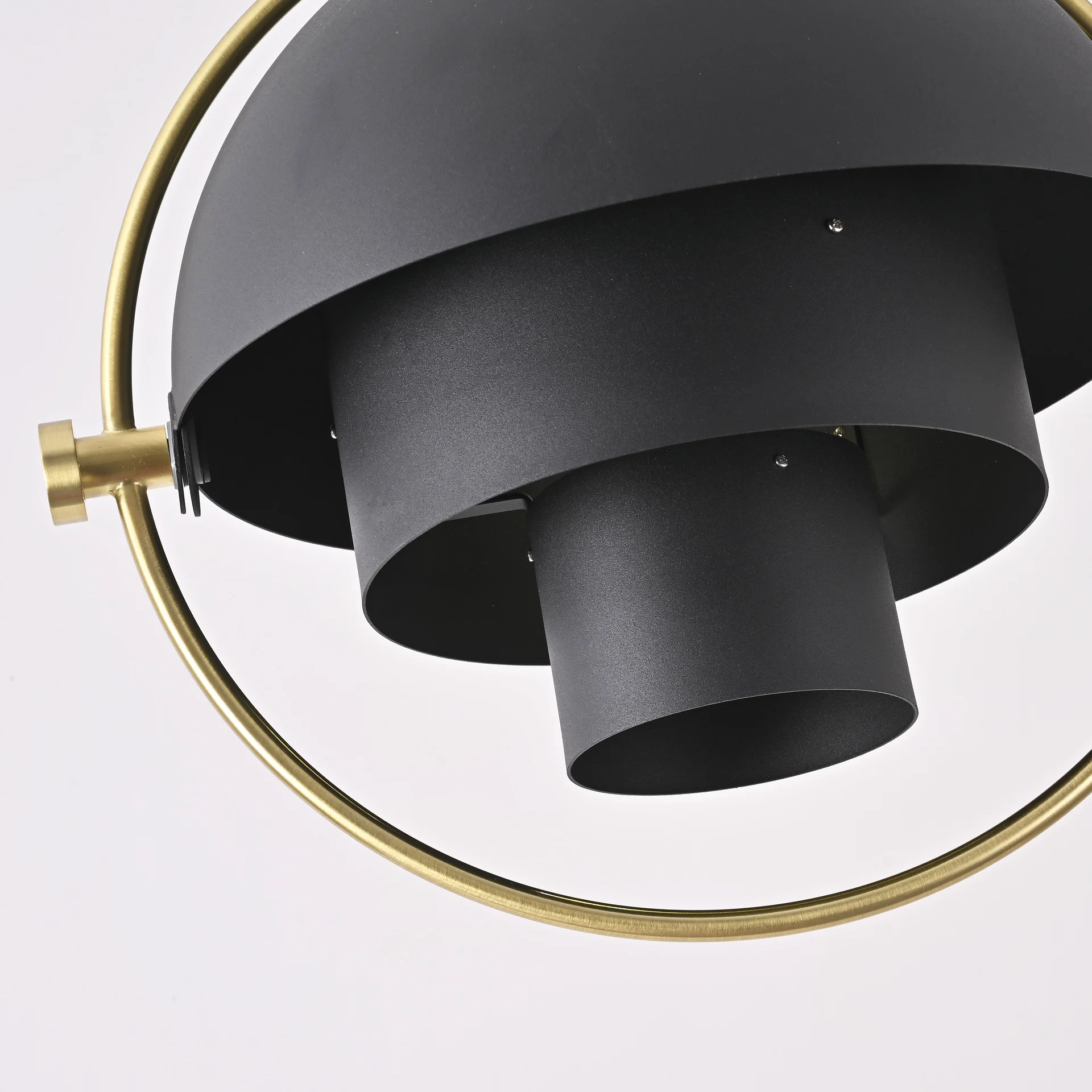 Подвесной светильник Louis Weisdorff Gubi Multi-lite Suspension Lamp Black - миниатюра 3