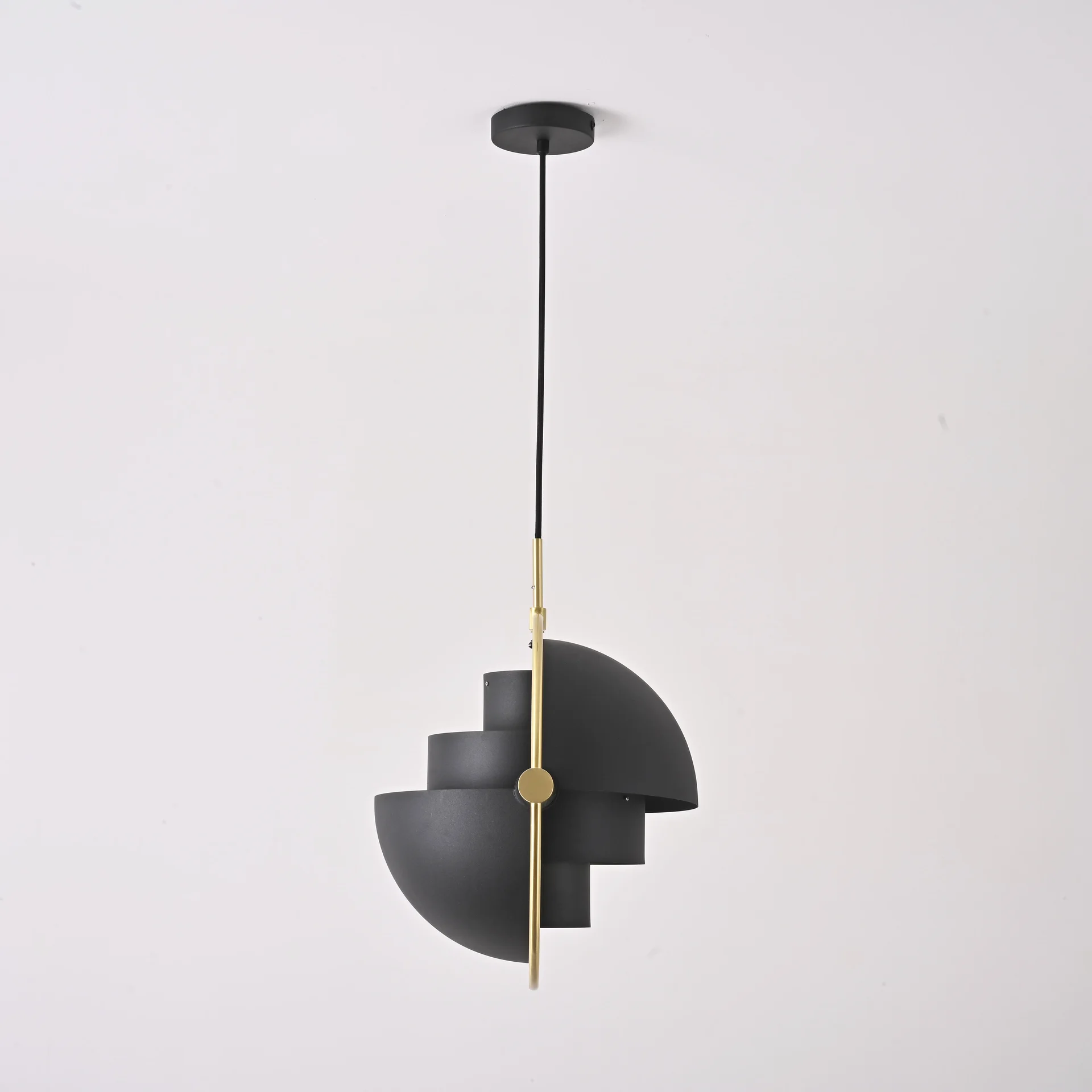 Подвесной светильник Louis Weisdorff Gubi Multi-lite Suspension Lamp Black - миниатюра 5