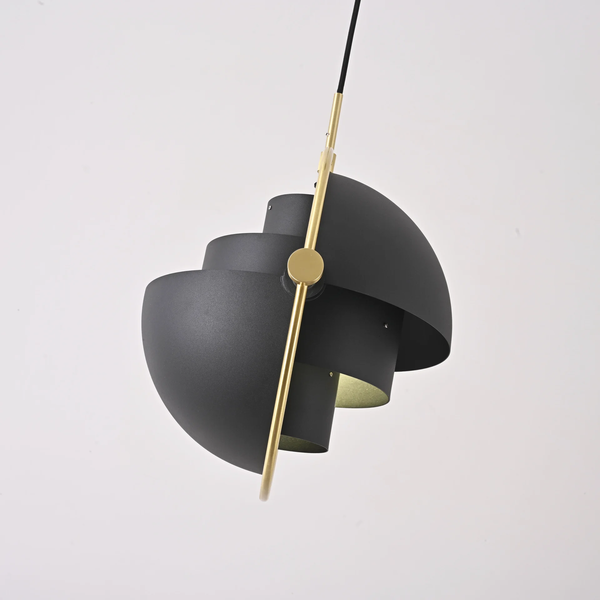 Подвесной светильник Louis Weisdorff Gubi Multi-lite Suspension Lamp Black - миниатюра 6