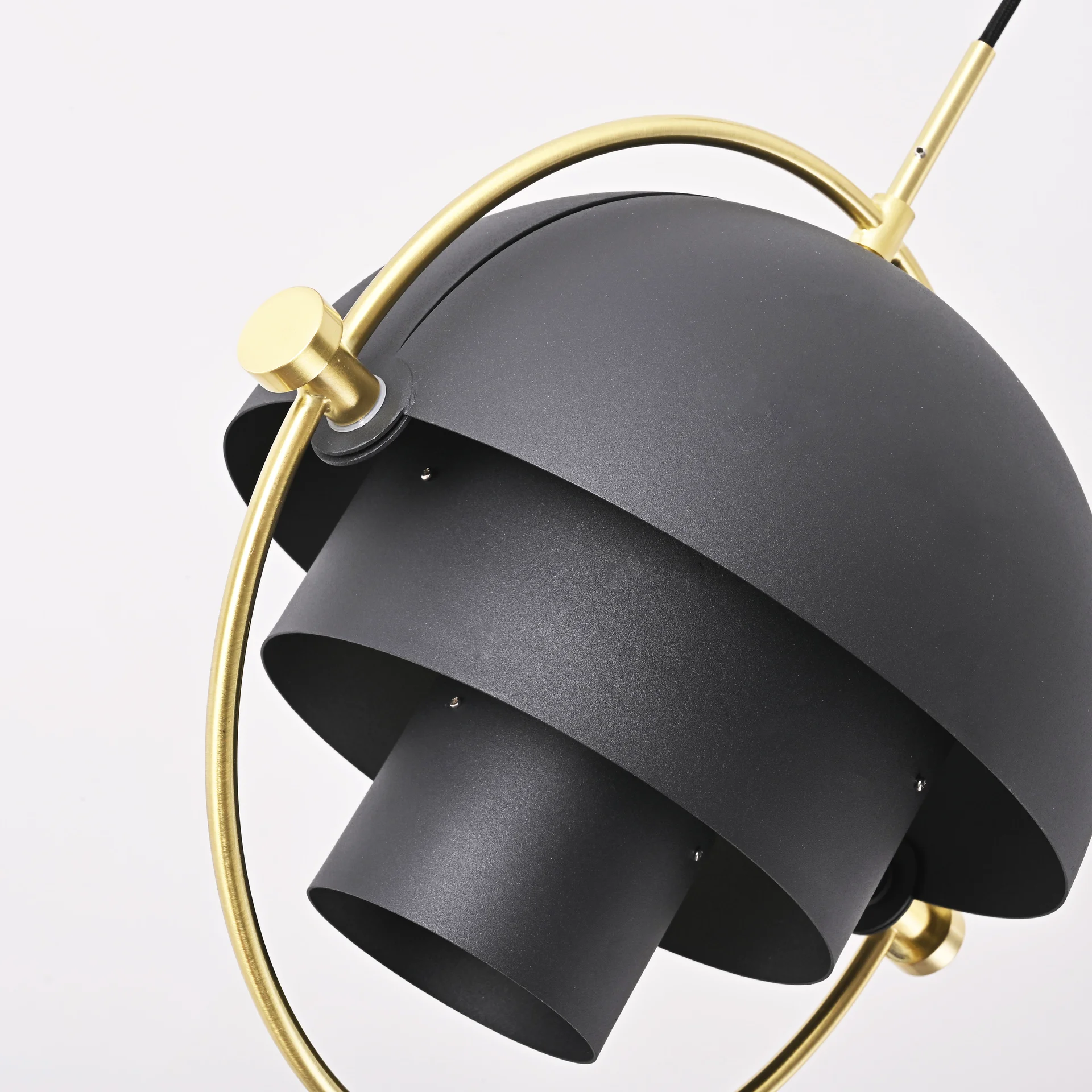 Подвесной светильник Louis Weisdorff Gubi Multi-lite Suspension Lamp Black - миниатюра 9