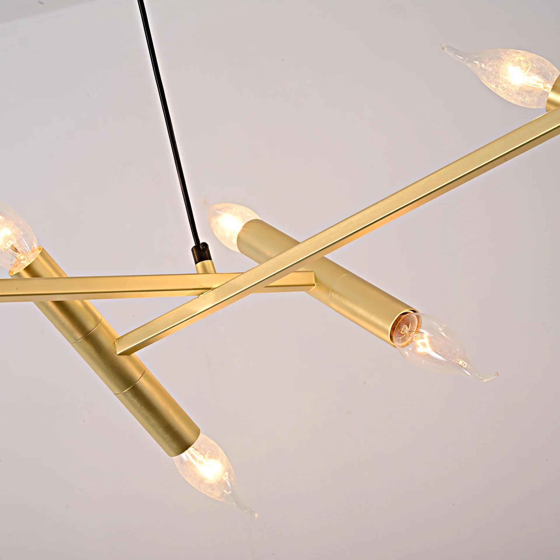 Подвесная люстра JONATHAN BROWNING Le Pentagone Chandelier 20 Light - миниатюра 10