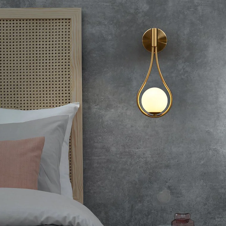 Настенное бра HOOP DROP WALL Bronze - миниатюра 4