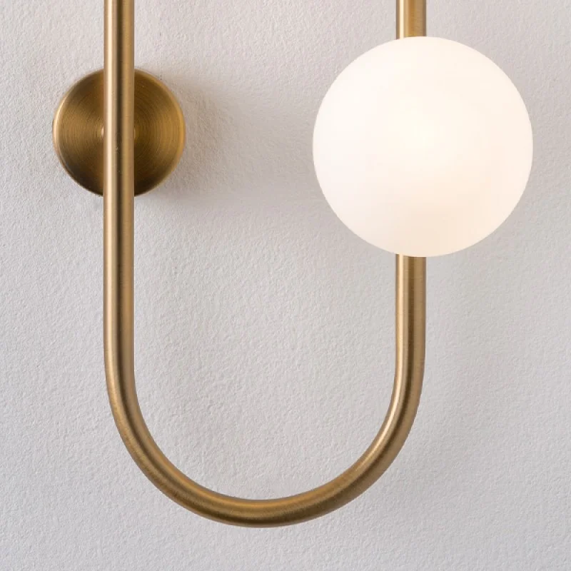 Настенное бра HOOP WALL H77 Gold - миниатюра 10