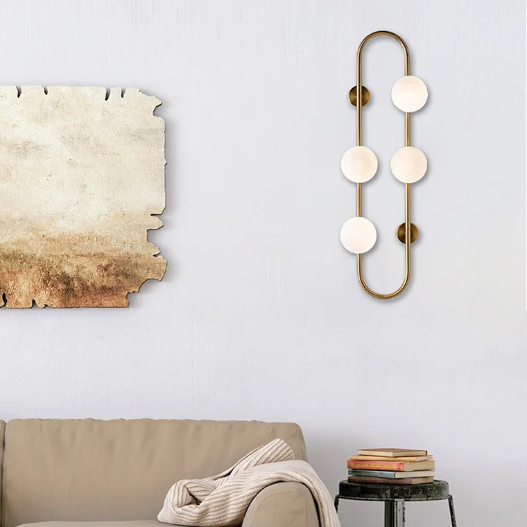 Настенное бра HOOP WALL H77 Gold - миниатюра 4
