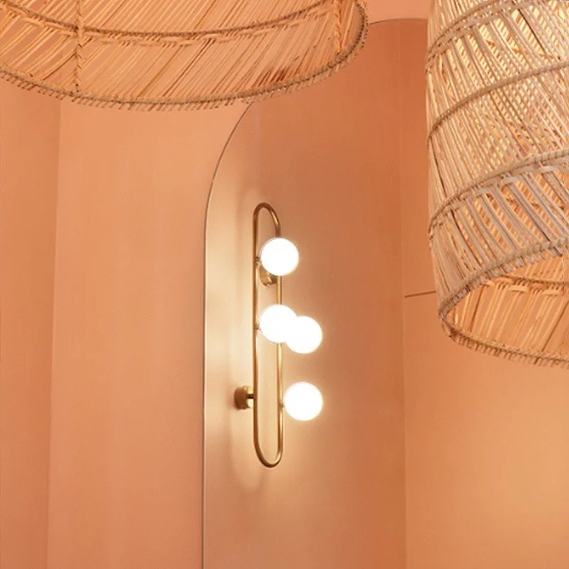 Настенное бра HOOP WALL H77 Gold - миниатюра 9