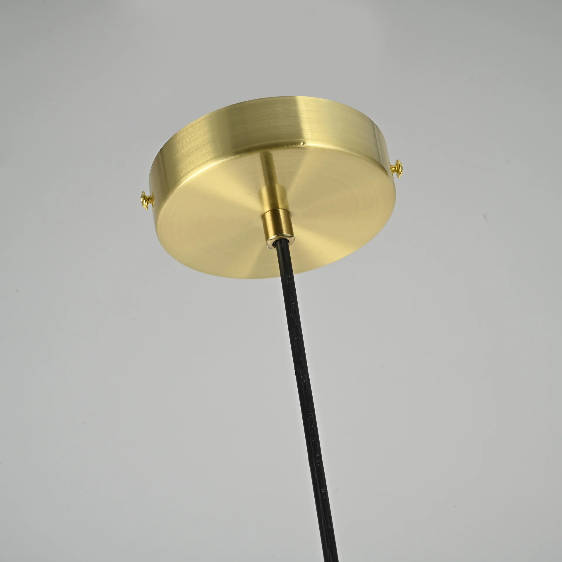 Подвесной светильник RH Utilitaire Disk Shade Pendant Brass - миниатюра 6