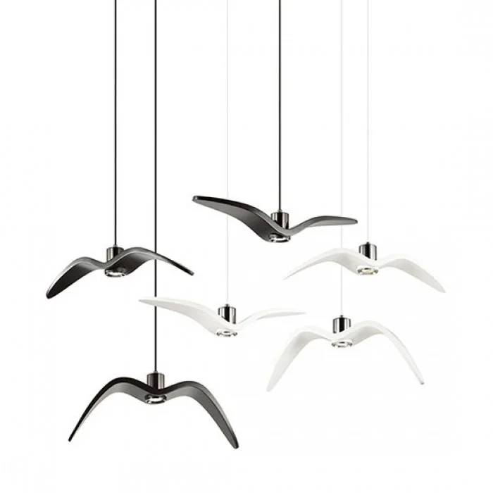 Подвесной светильник Brokis Night Birds white - миниатюра 14