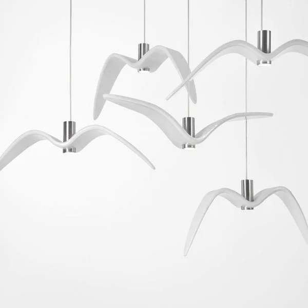 Подвесной светильник Brokis Night Birds white - миниатюра 2