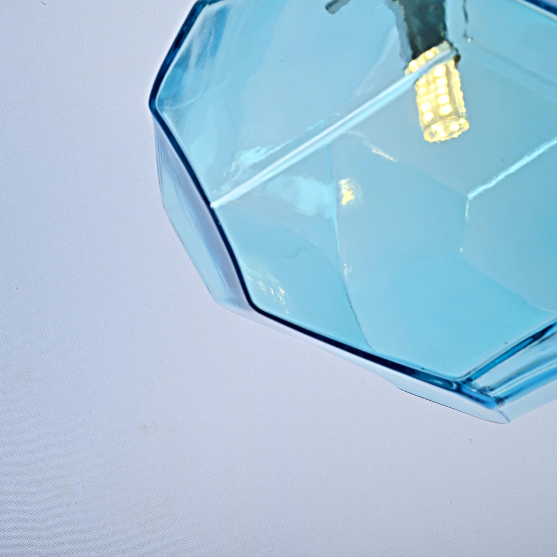 Подвесной светильник Color Ice Cube Pendant JEVIO 1 Голубой - миниатюра 5