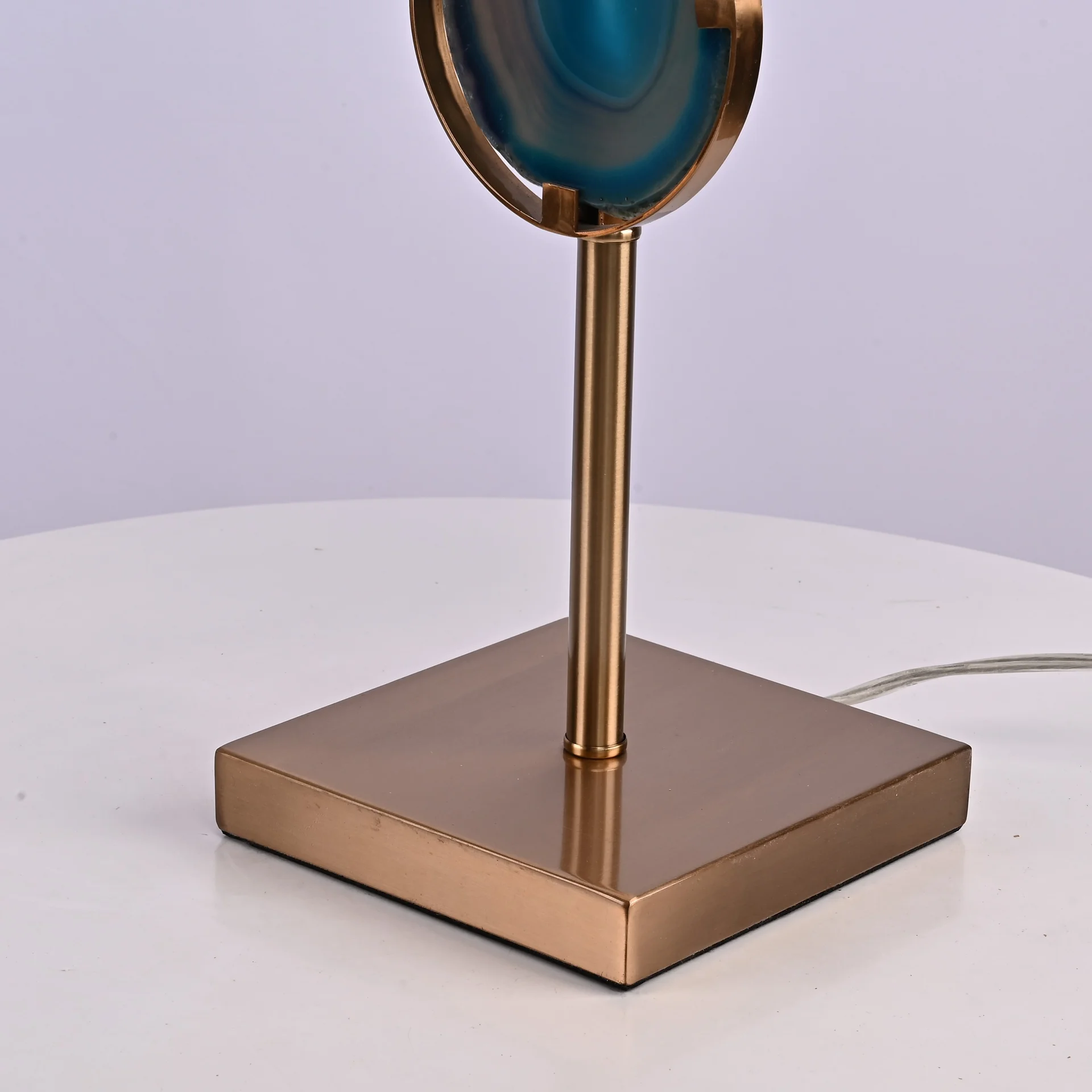 Настольная лампа Blue Agate Table Lamp - миниатюра 5