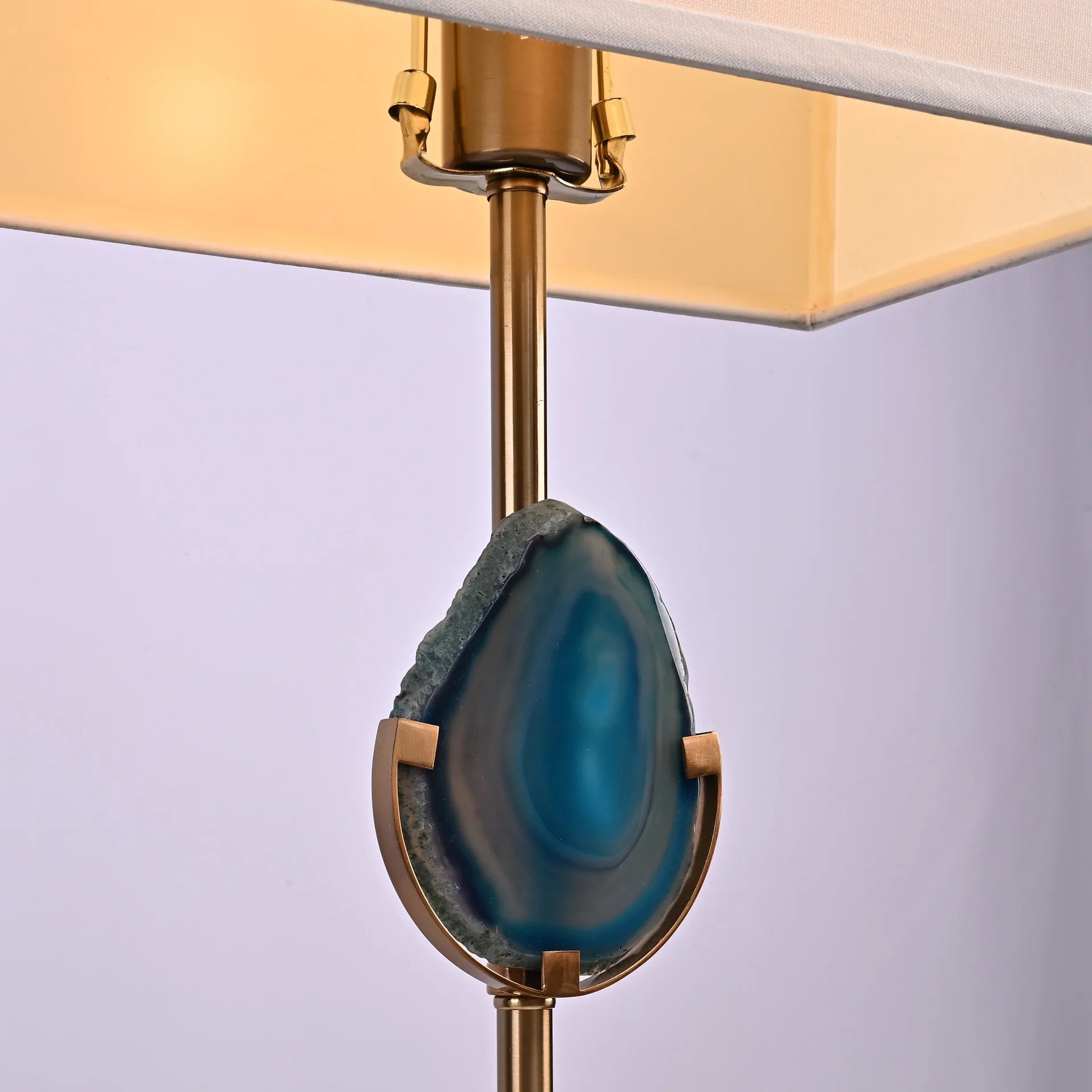 Настольная лампа Blue Agate Table Lamp - миниатюра 9