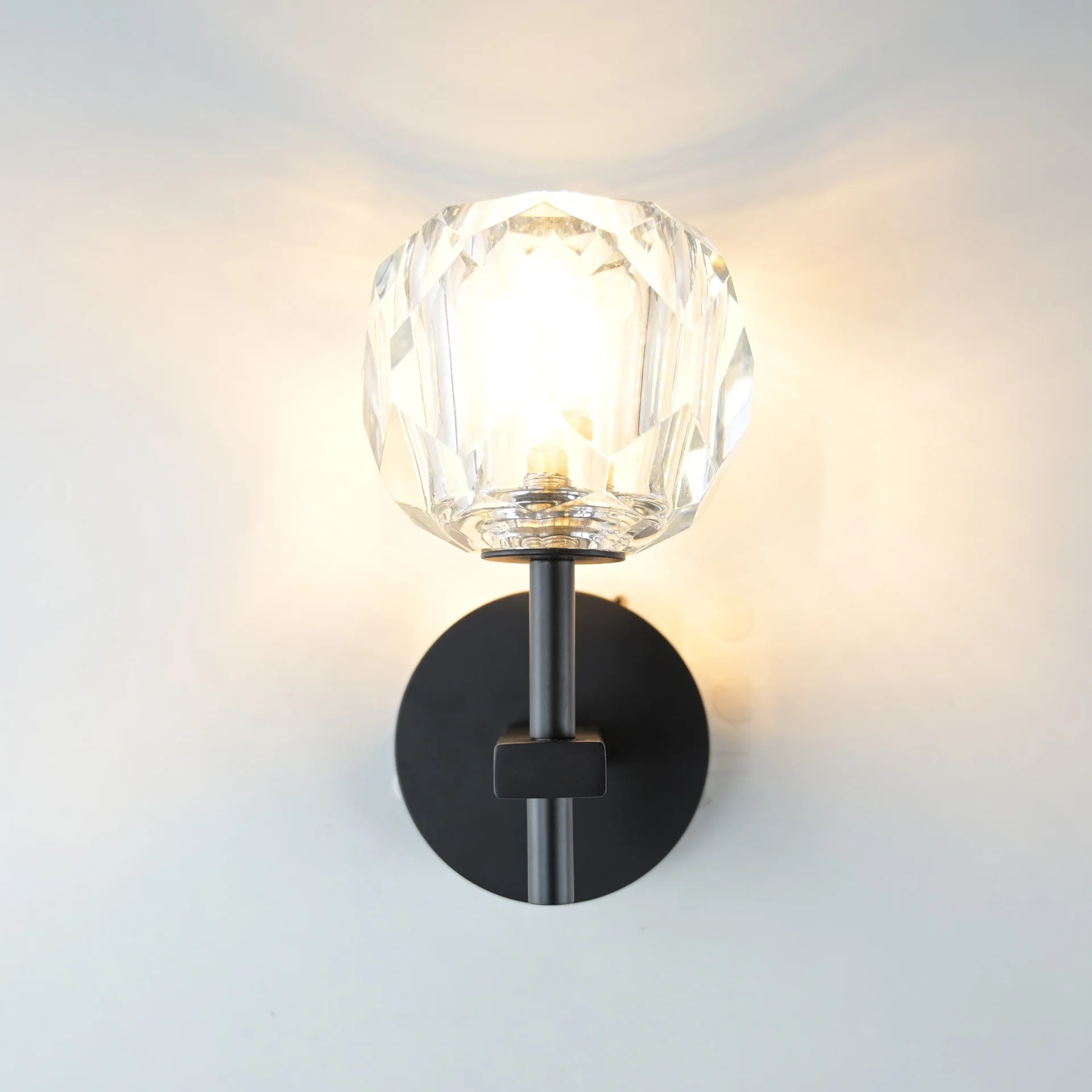 Бра Boule de Cristal Single Sconce Black - миниатюра 5
