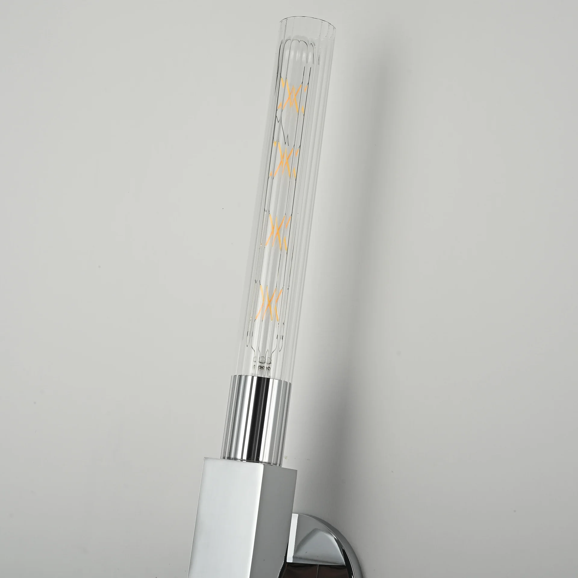 Бра CANELLE wall lamp SINGLE Sconces Chrome - миниатюра 10