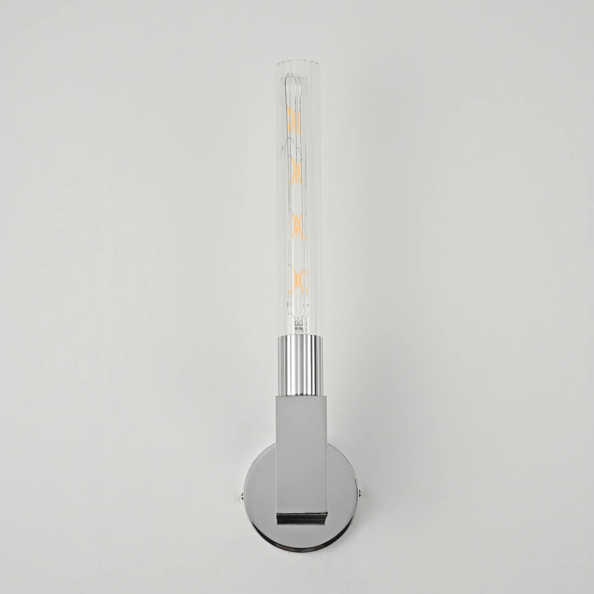 Бра CANELLE wall lamp SINGLE Sconces Chrome - миниатюра 3