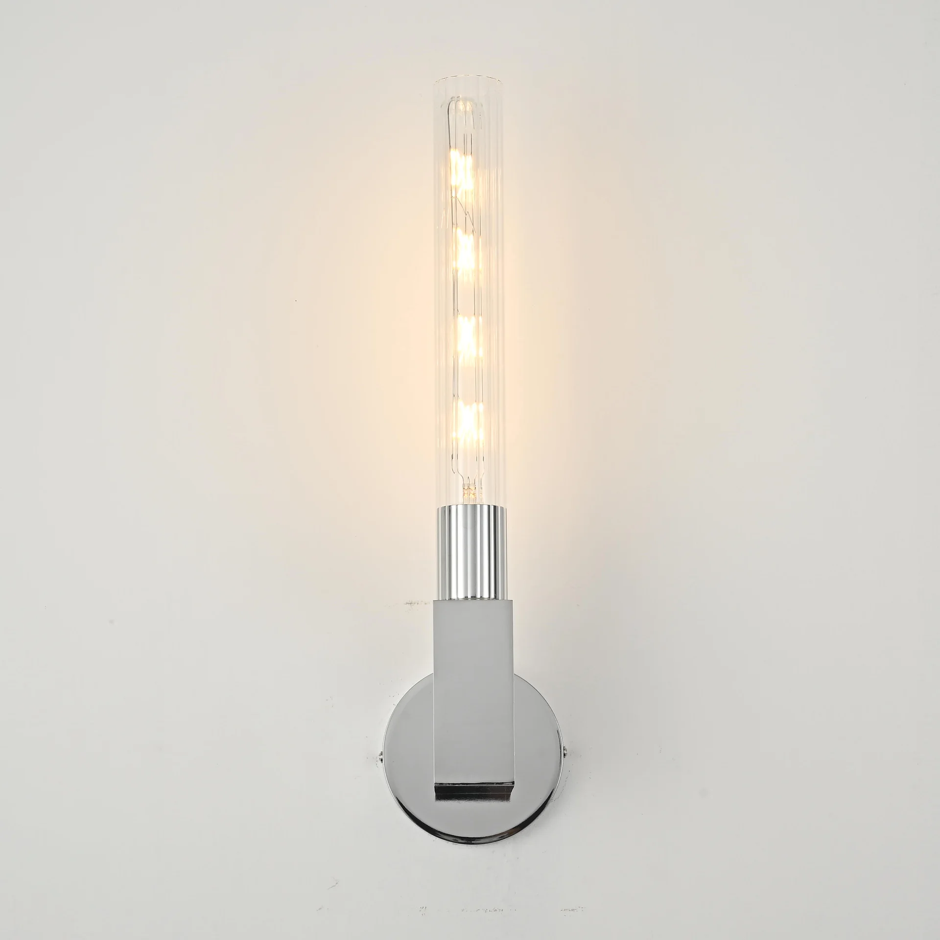 Бра CANELLE wall lamp SINGLE Sconces Chrome - миниатюра 4