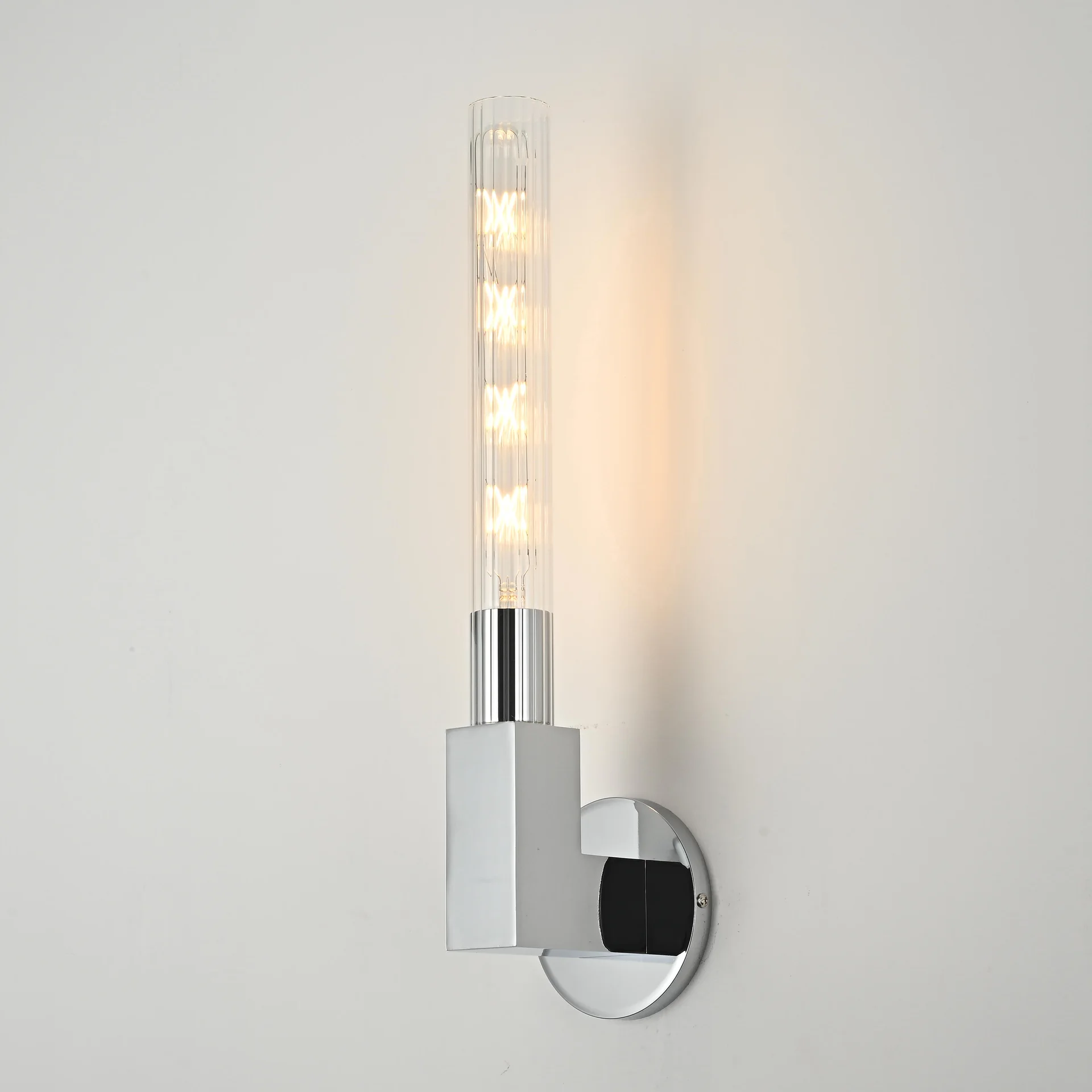 Бра CANELLE wall lamp SINGLE Sconces Chrome - миниатюра 5