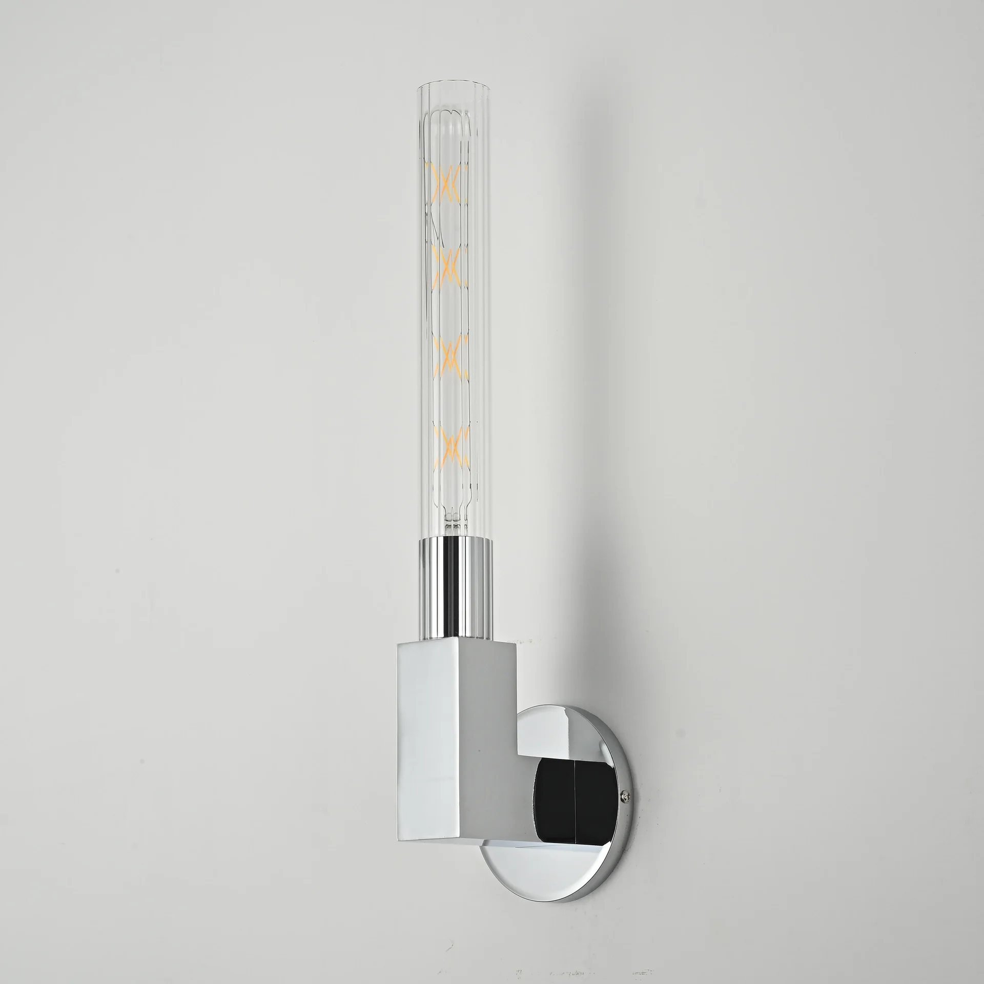 Бра CANELLE wall lamp SINGLE Sconces Chrome - миниатюра 6