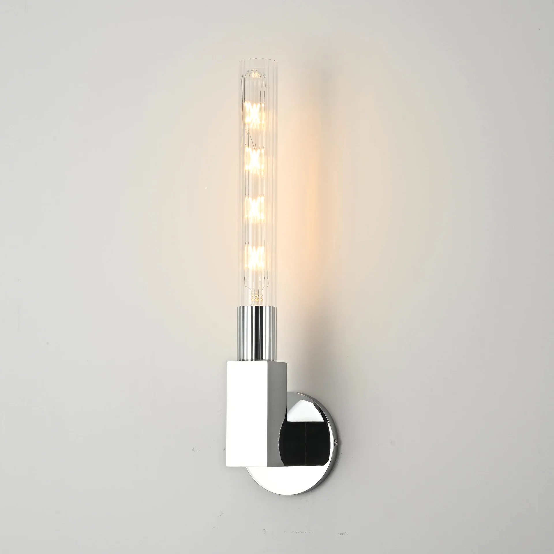 Бра CANELLE wall lamp SINGLE Sconces Chrome - миниатюра 7