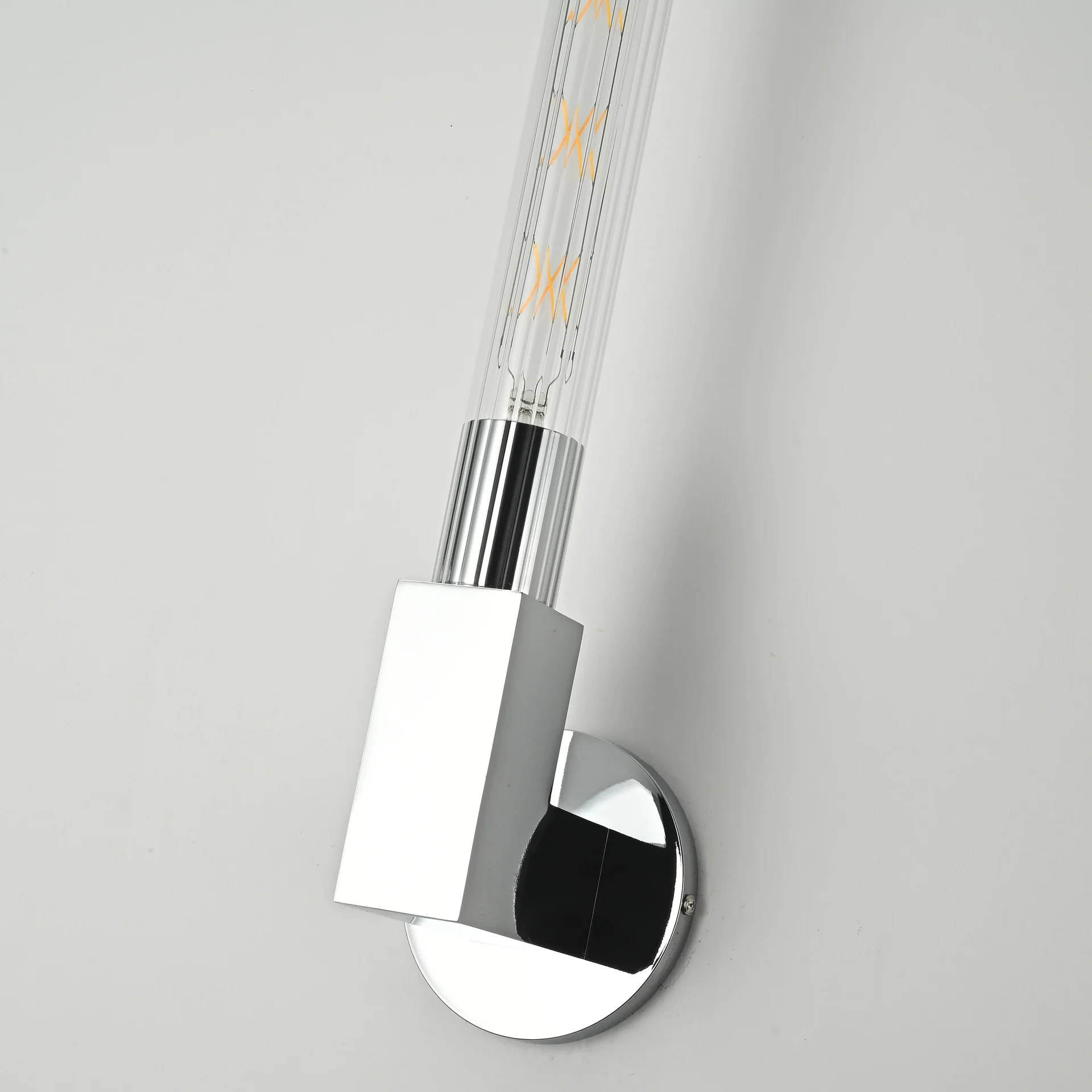 Бра CANELLE wall lamp SINGLE Sconces Chrome - миниатюра 9
