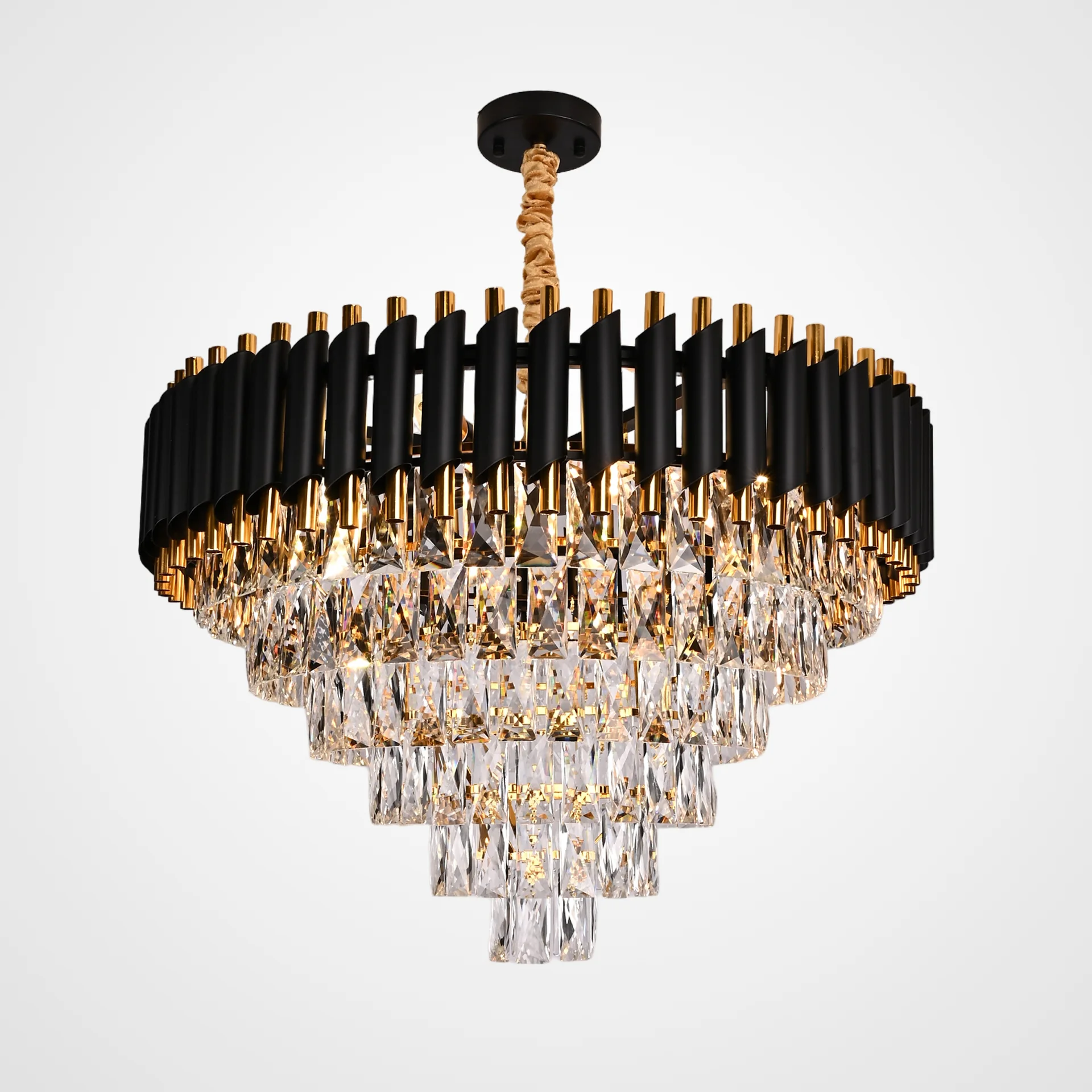 Подвесная люстра Empire Black Chandelier Crystal D 70 - изображение 1