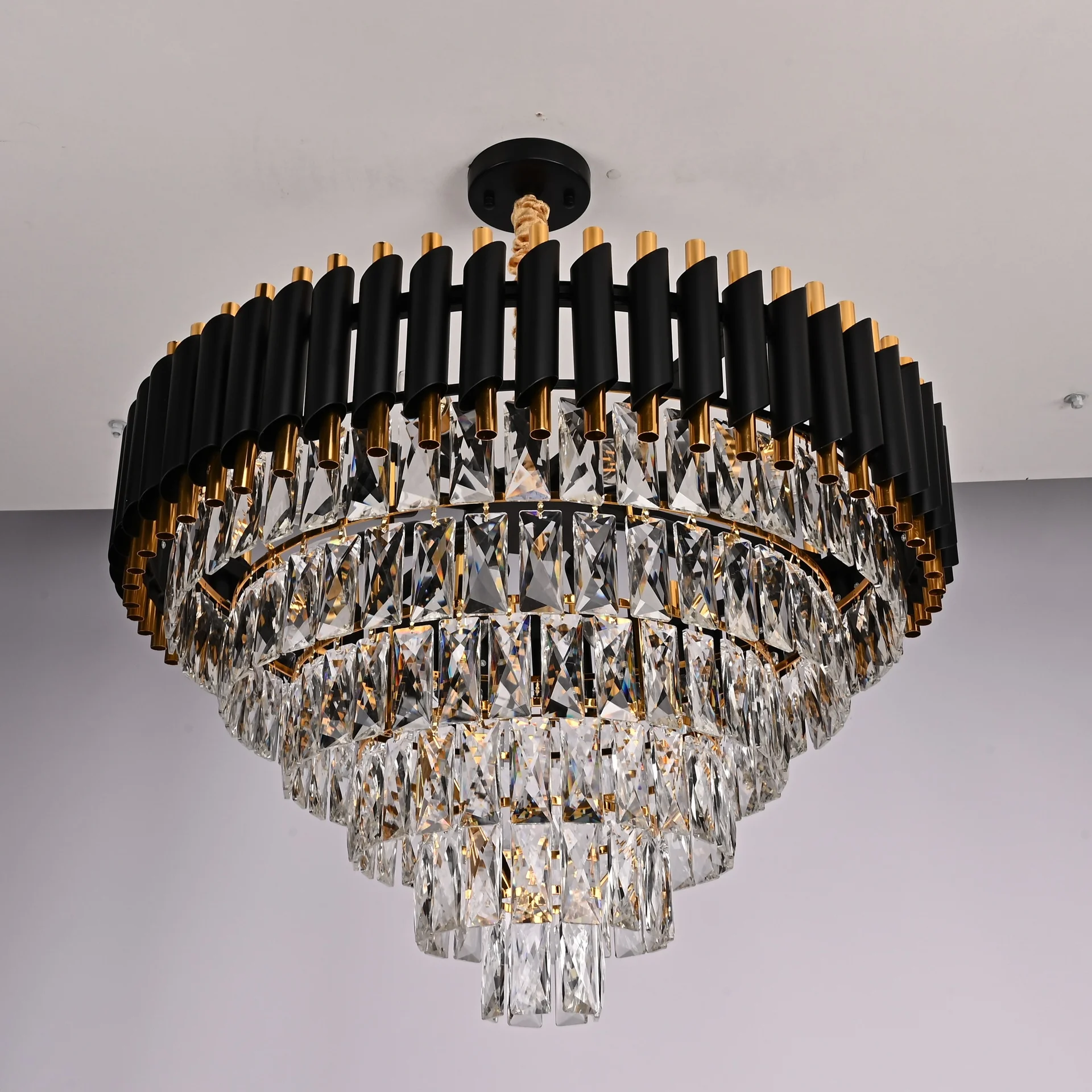 Подвесная люстра Empire Black Chandelier Crystal D 70 - миниатюра 10