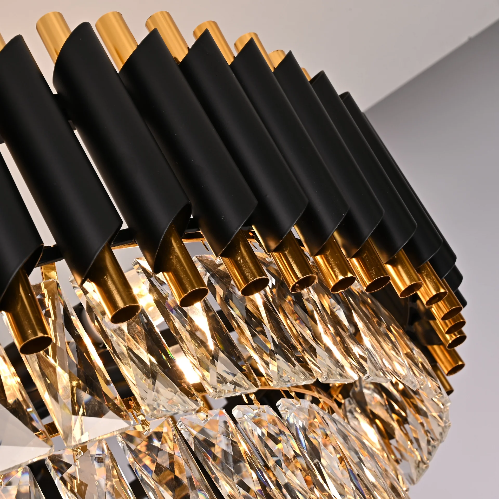 Подвесная люстра Empire Black Chandelier Crystal D 70 - миниатюра 7