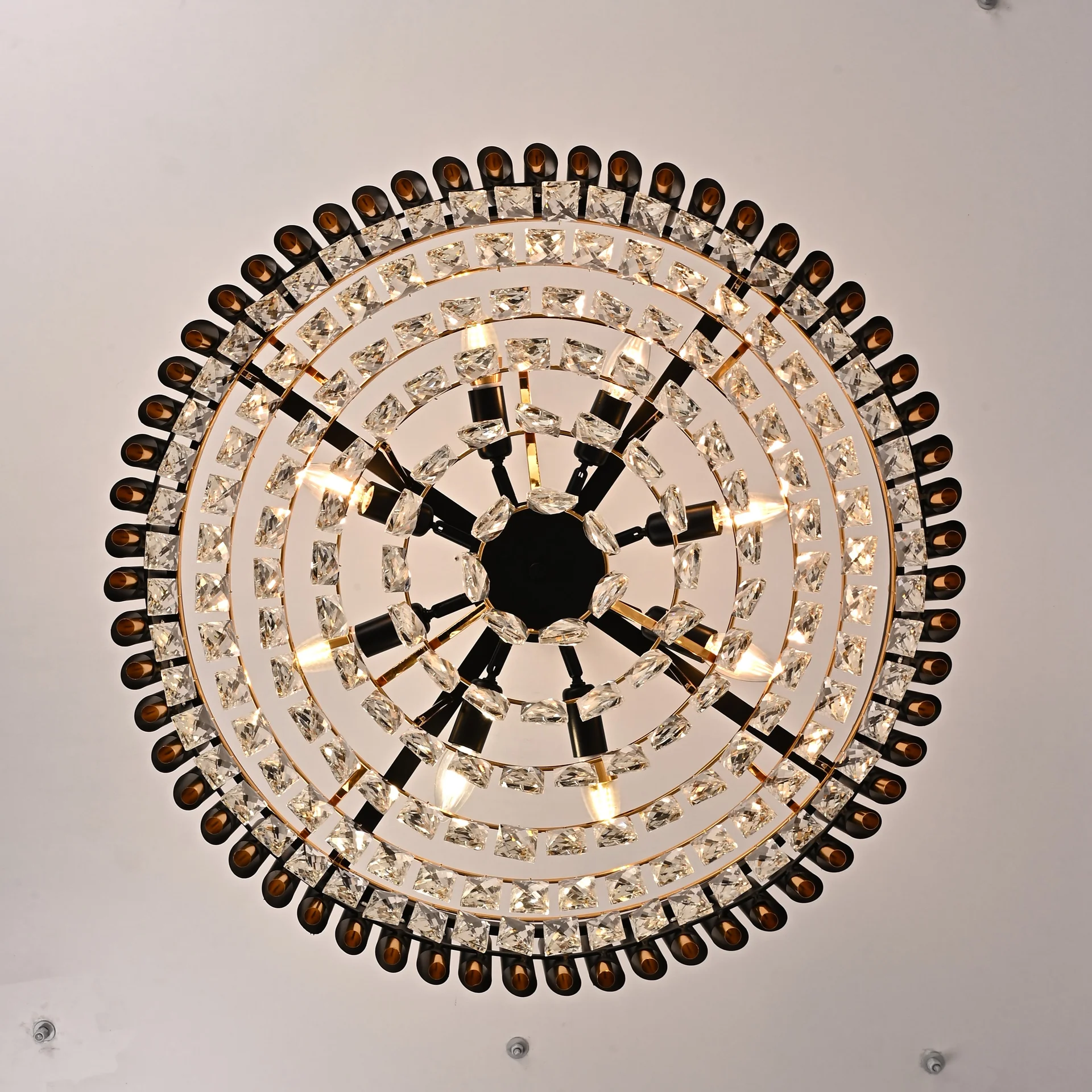 Подвесная люстра Empire Black Chandelier Crystal D 70 - миниатюра 9