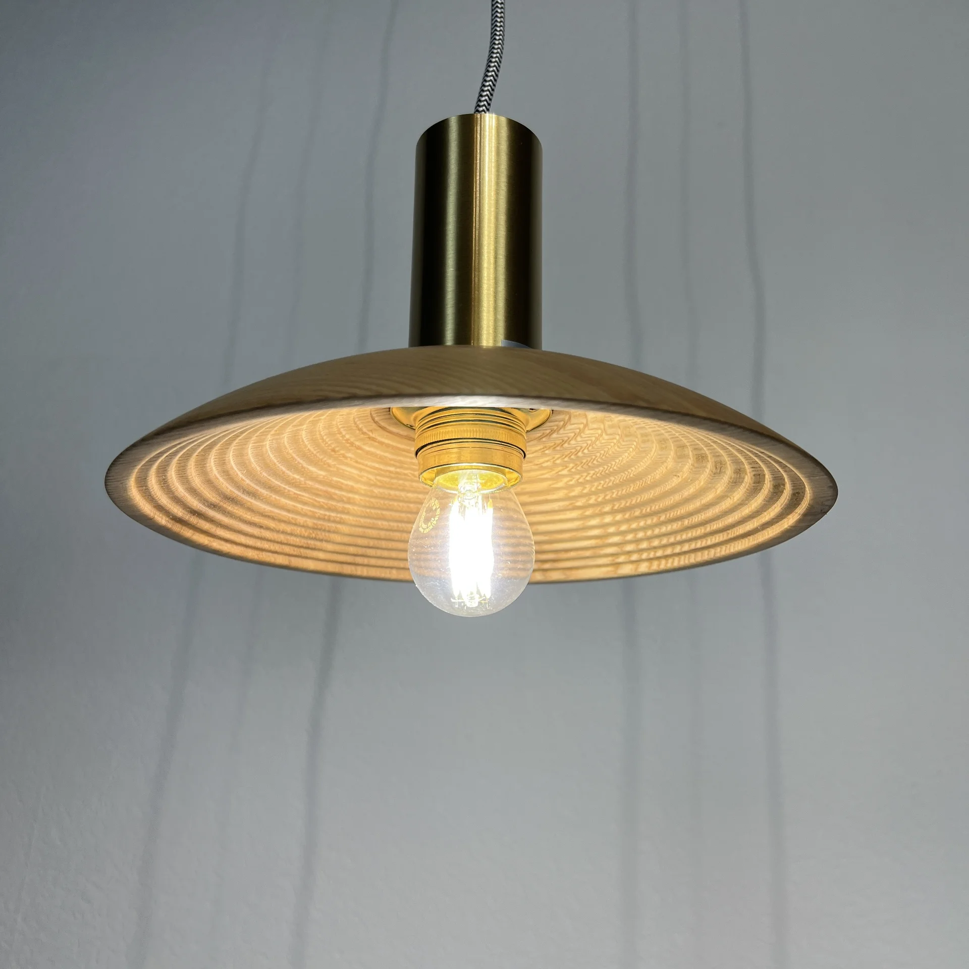 Подвесной светильник WOOD Light brown - миниатюра 4