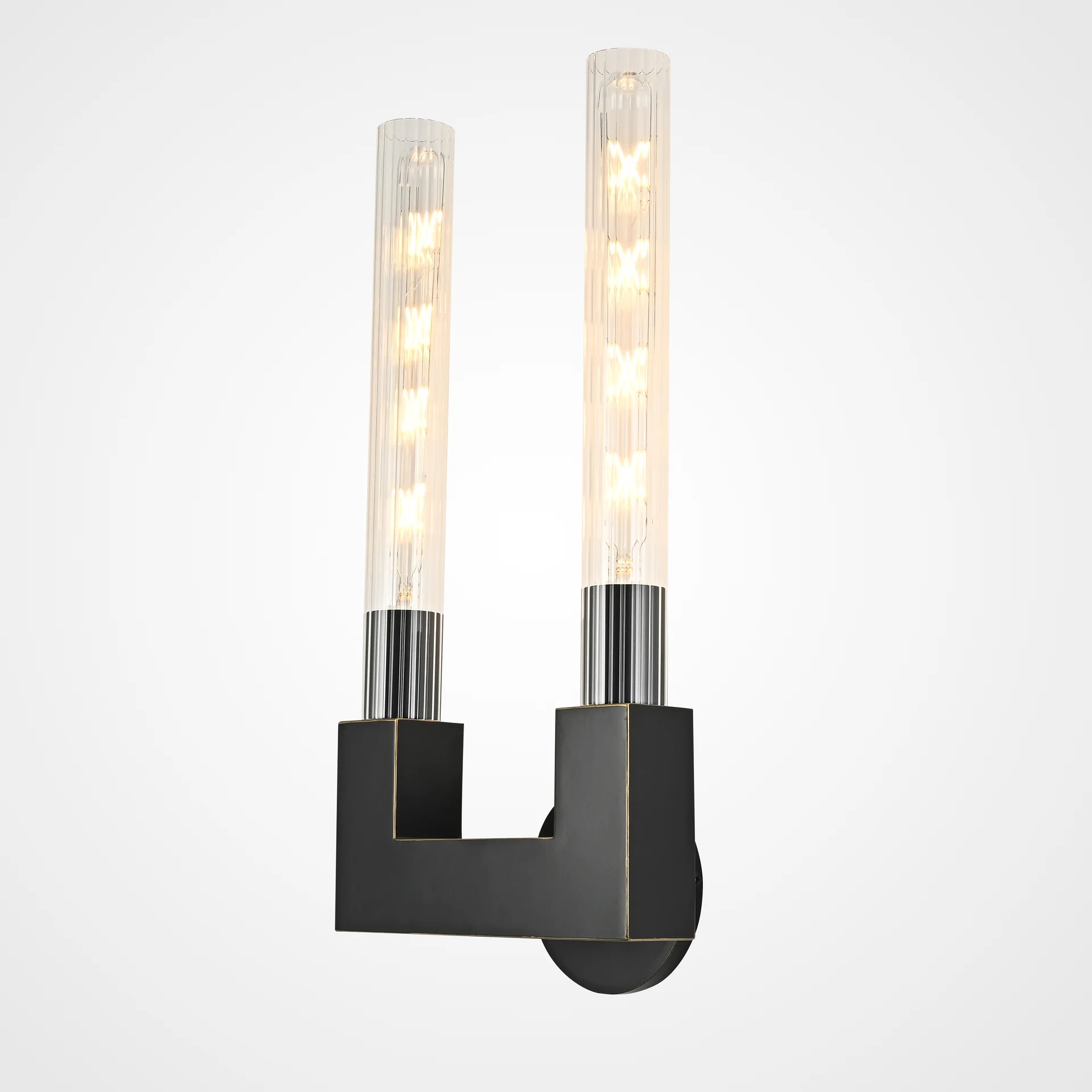 Бра CANELLE wall lamp DOUBLE Sconces Black - изображение 1